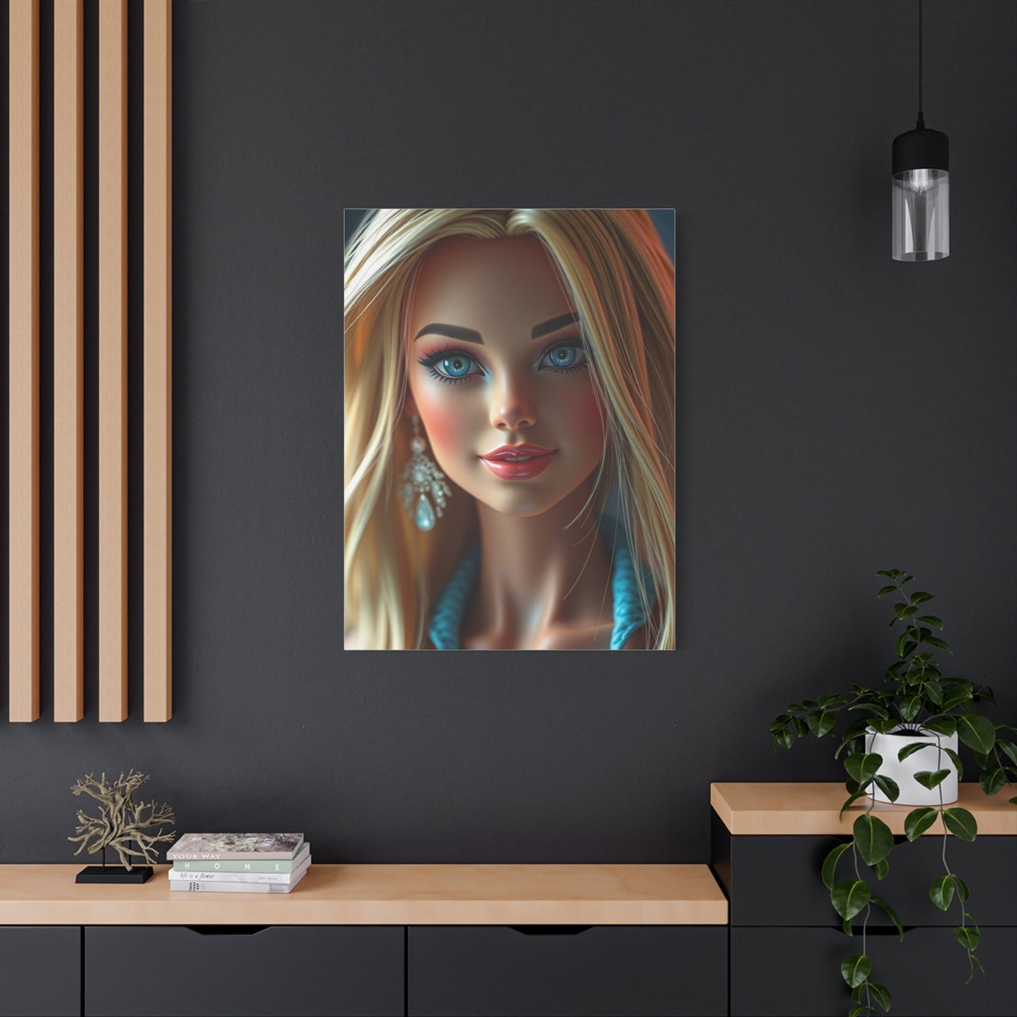 Barbiecore Art Canvas Art 4 Wall Art & Canvas Print