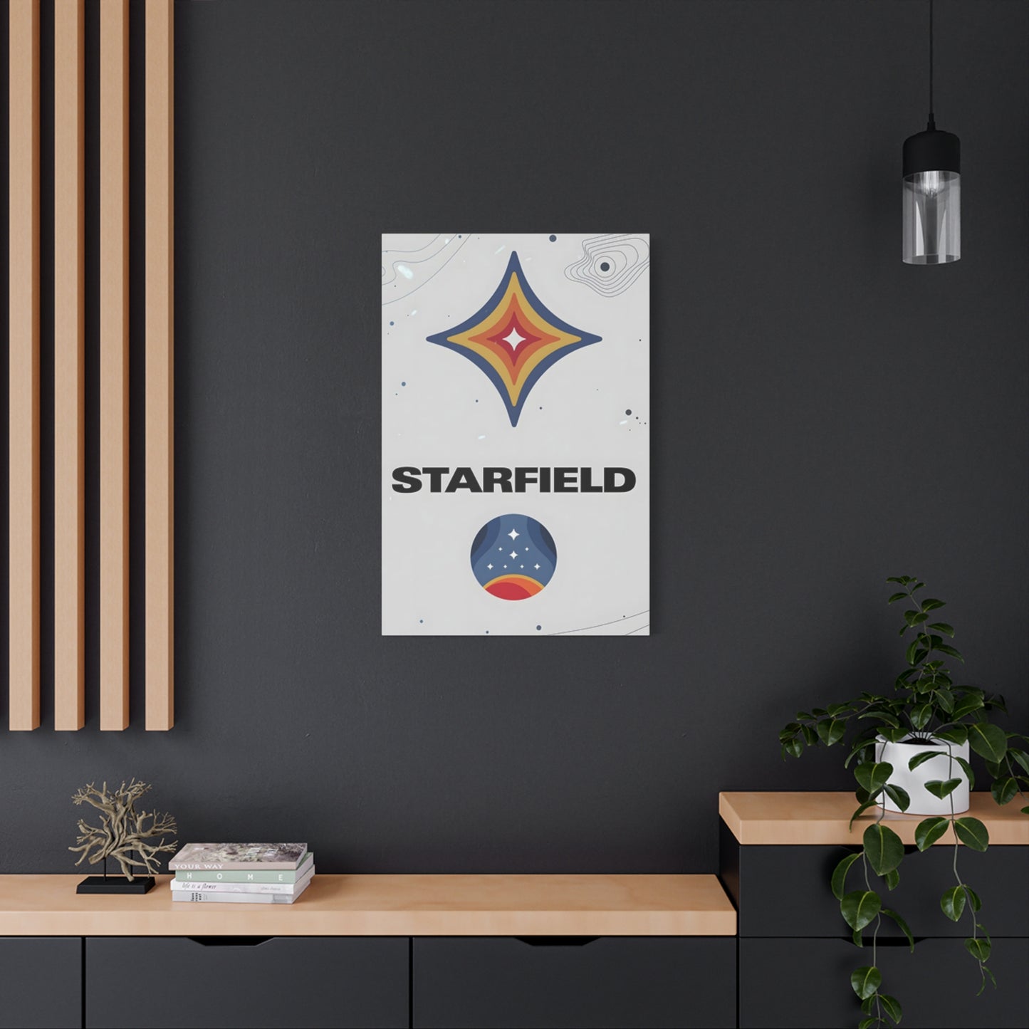 Starfield Poster Wall Art & Canvas Prints