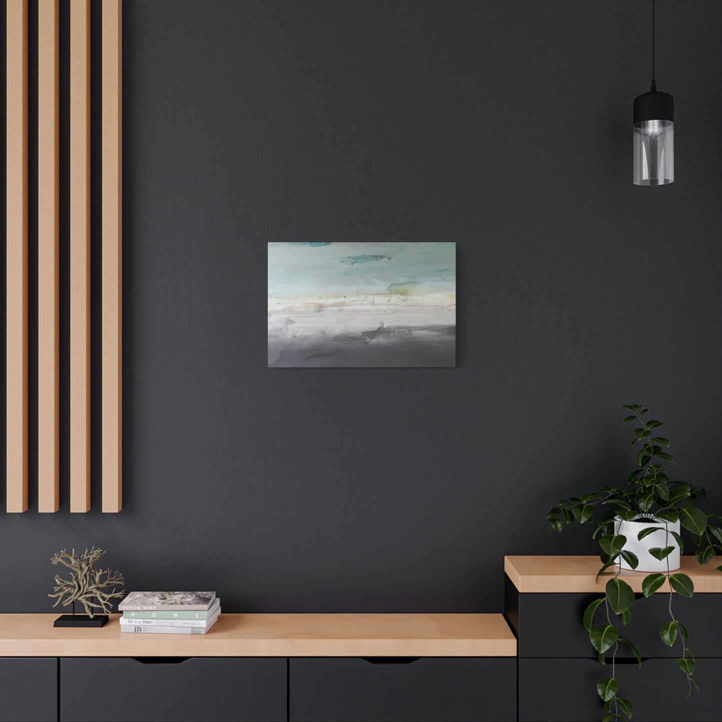 Kent Youngstrom Grays Blues And Some Yellows Wall Art & Canvas Prints
