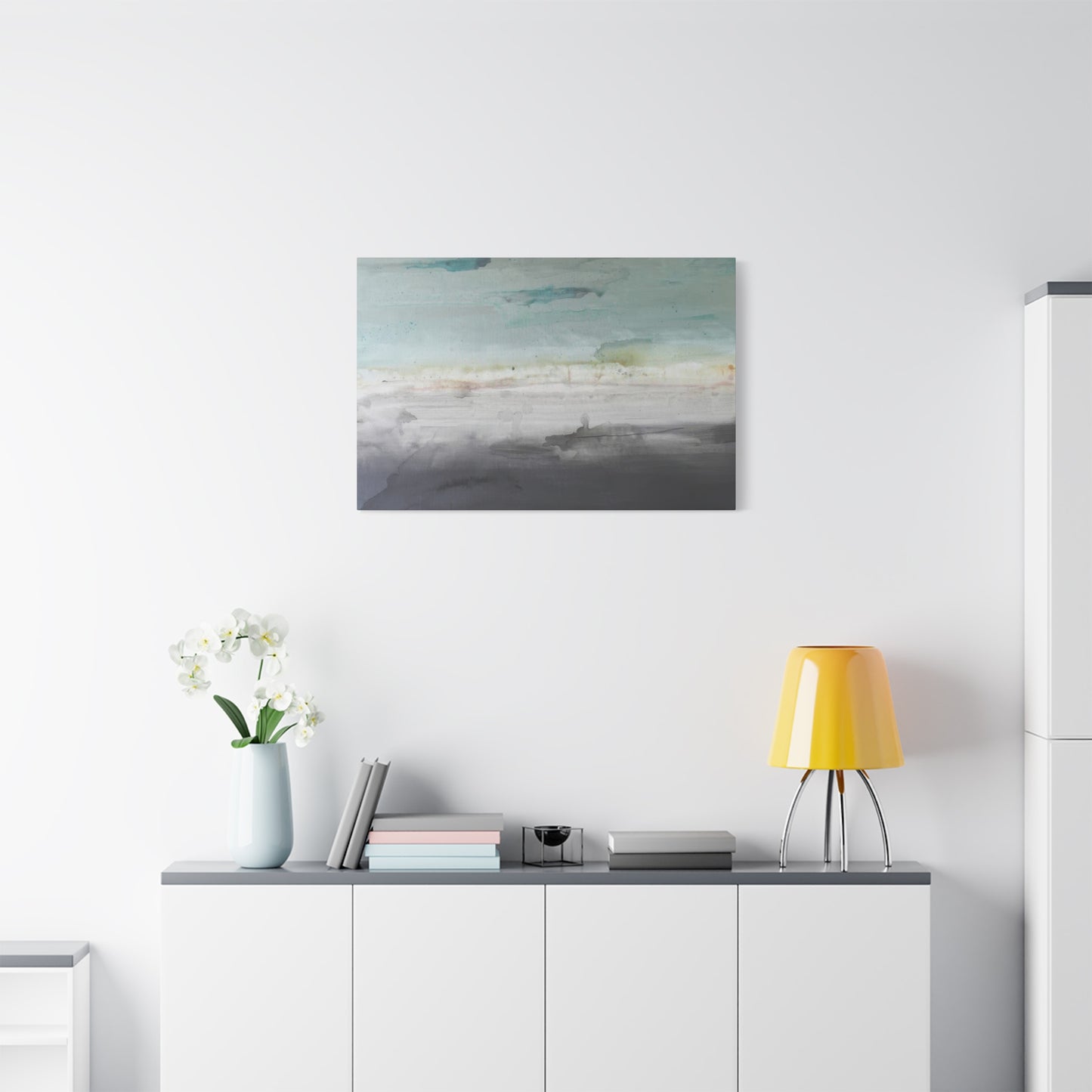 Kent Youngstrom Grays Blues And Some Yellows Wall Art & Canvas Prints