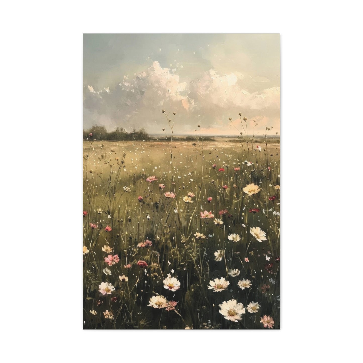 Wildflower Field Countryside Wall Art & Canvas Prints