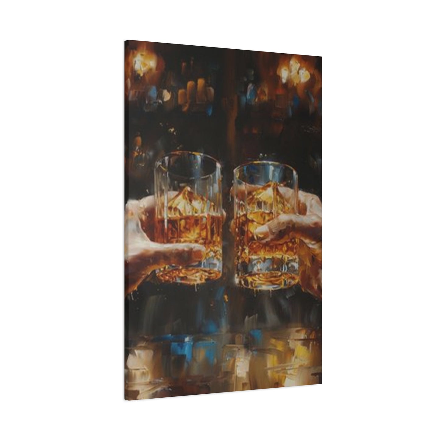 Whiskey Cheers Wall Art & Canvas Prints