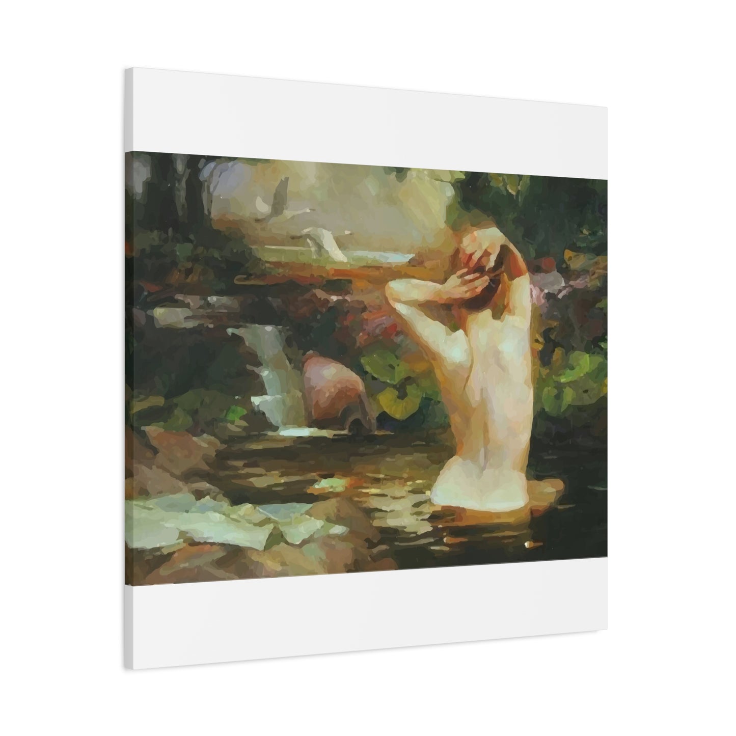 Girl In River Wall Art & Canvas Prints