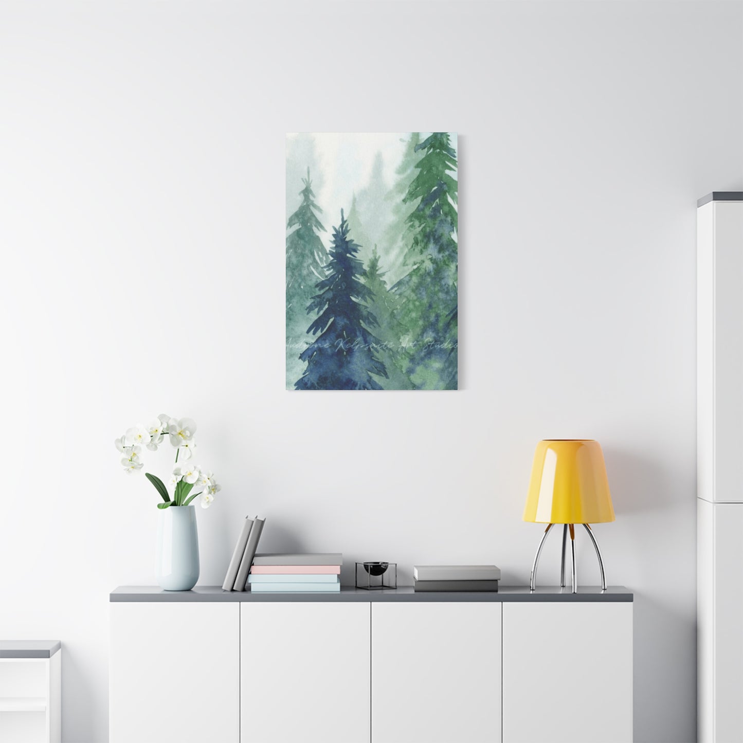 Long Pine Trees Wall Art & Canvas Prints
