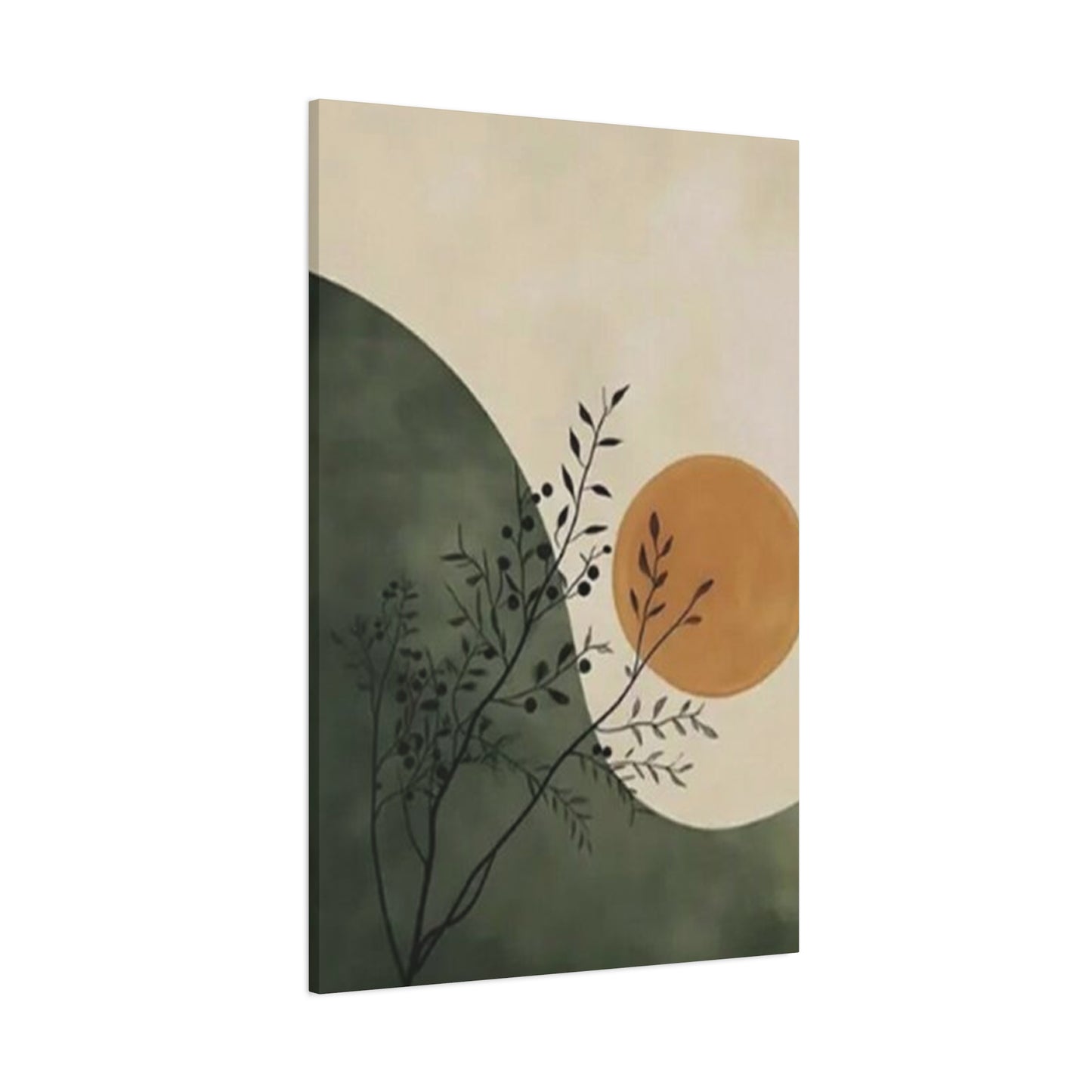 Abstract Sunset Shapes Pattern Wall Art & Canvas Prints