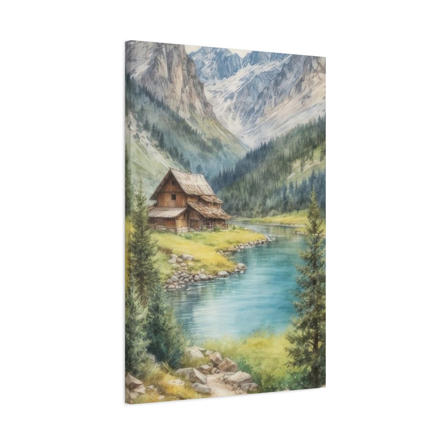 Lake Countryside Wall Art & Canvas Prints