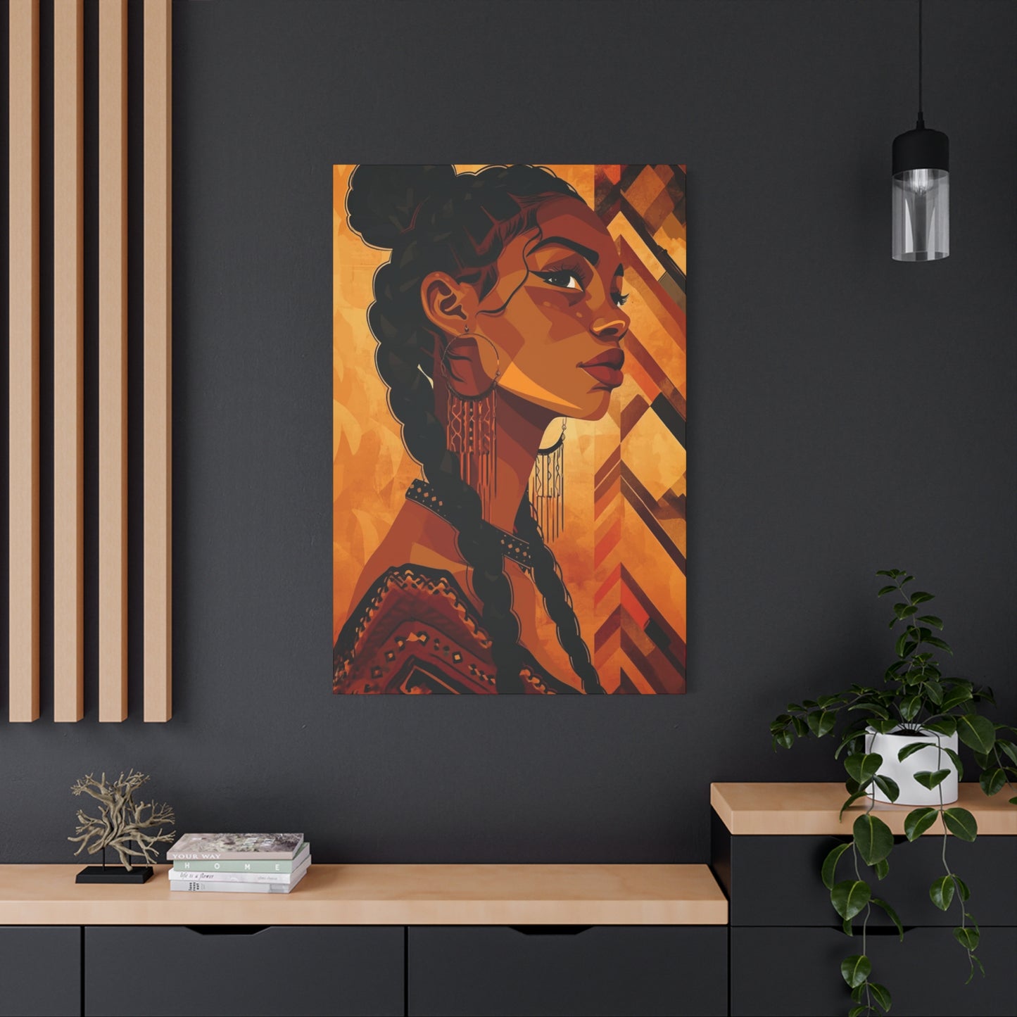 African Woman Wall Art & Canvas Prints