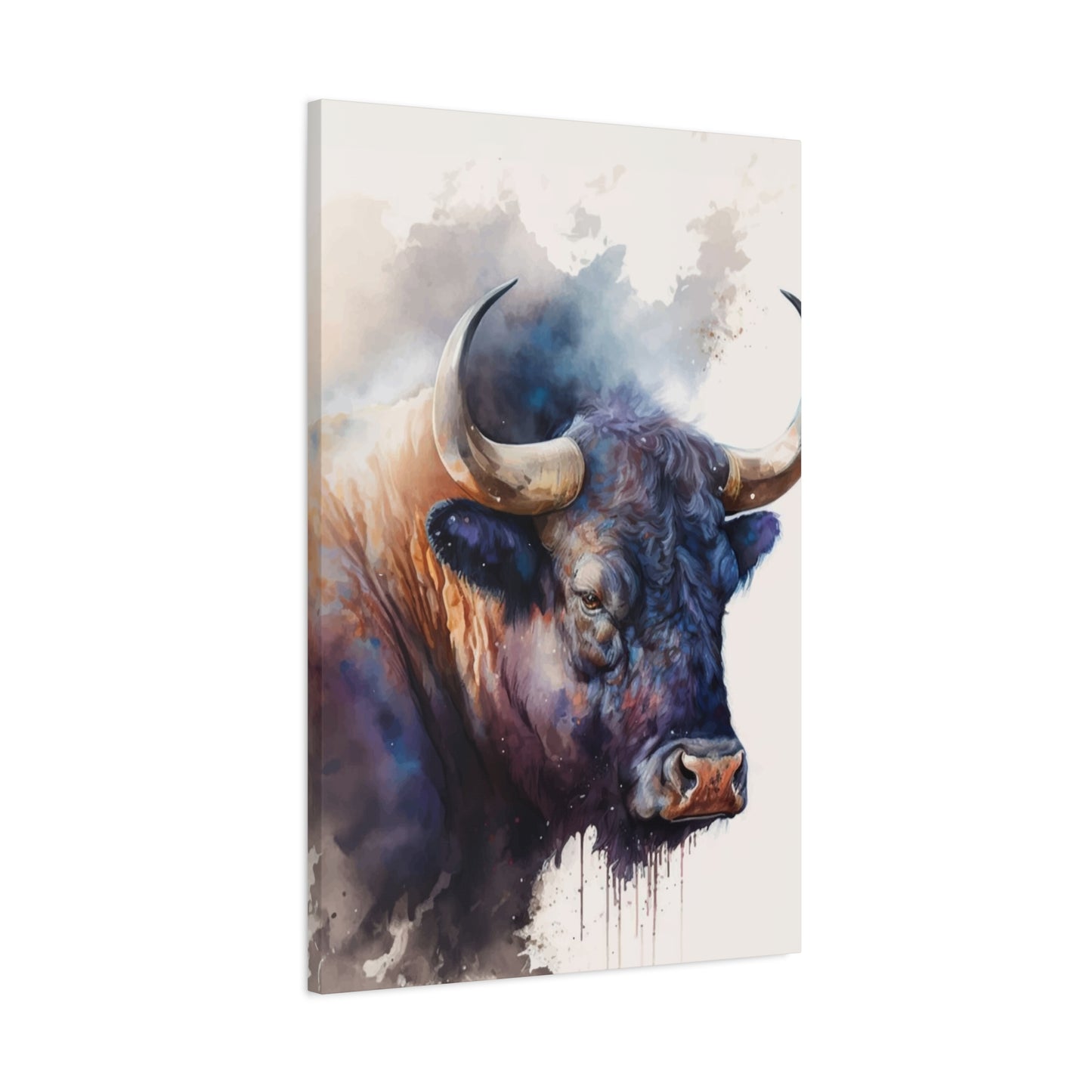 Old Bull Wall Art & Canvas Prints
