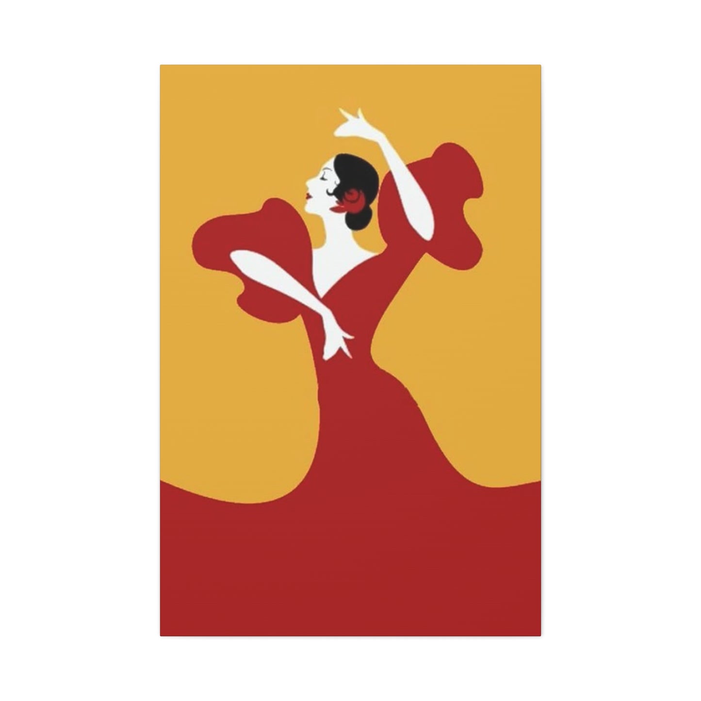 Abstract Spain Traditional Dance Wall Art & Canvas Prints