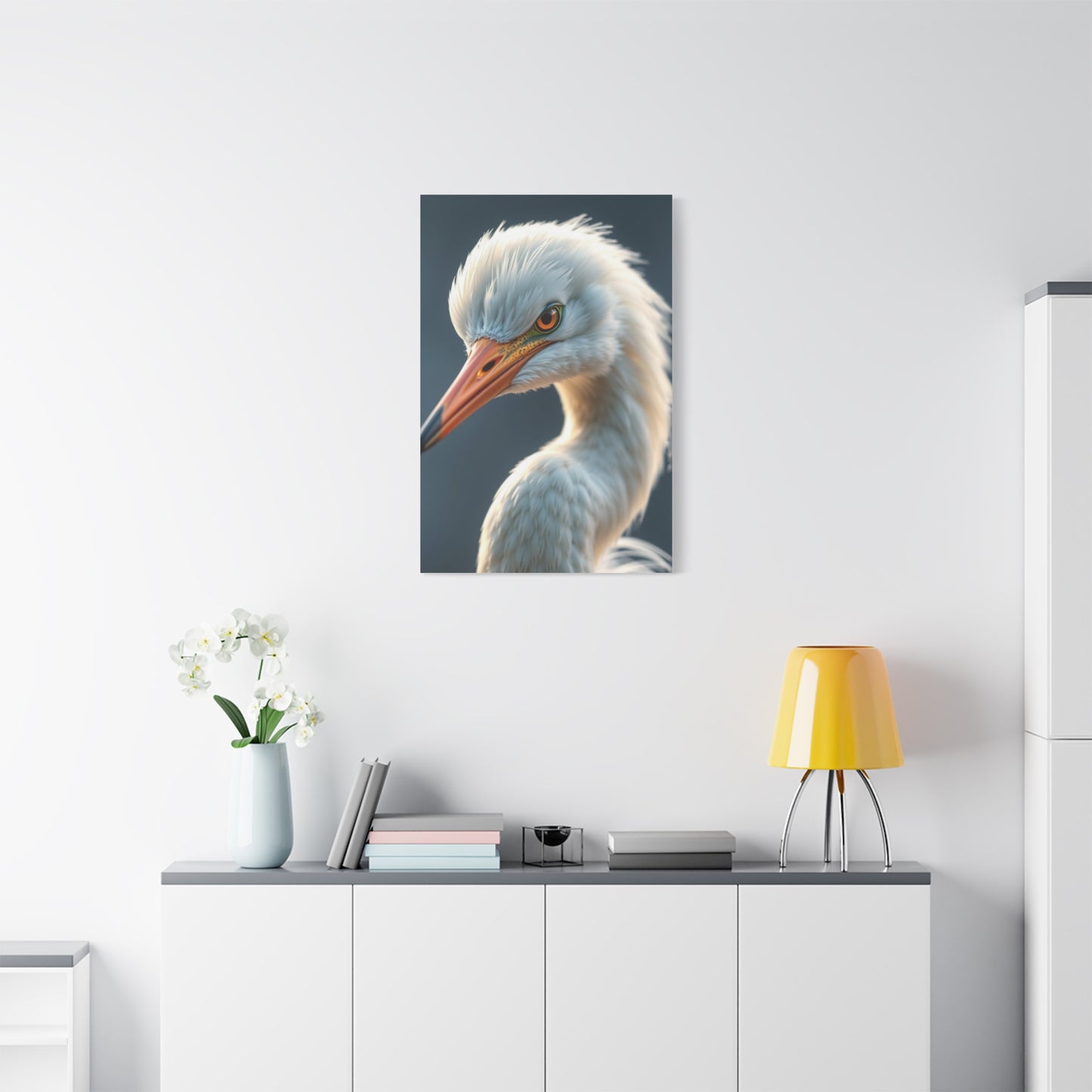 Egret Art Supreme Gallery Wall Art & Canvas Print