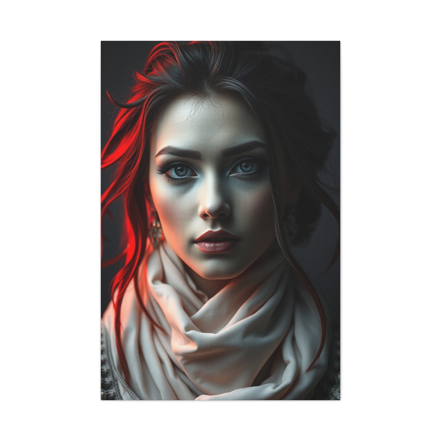 Supreme Black, White & Red Art Collection Wall Art & Canvas Print
