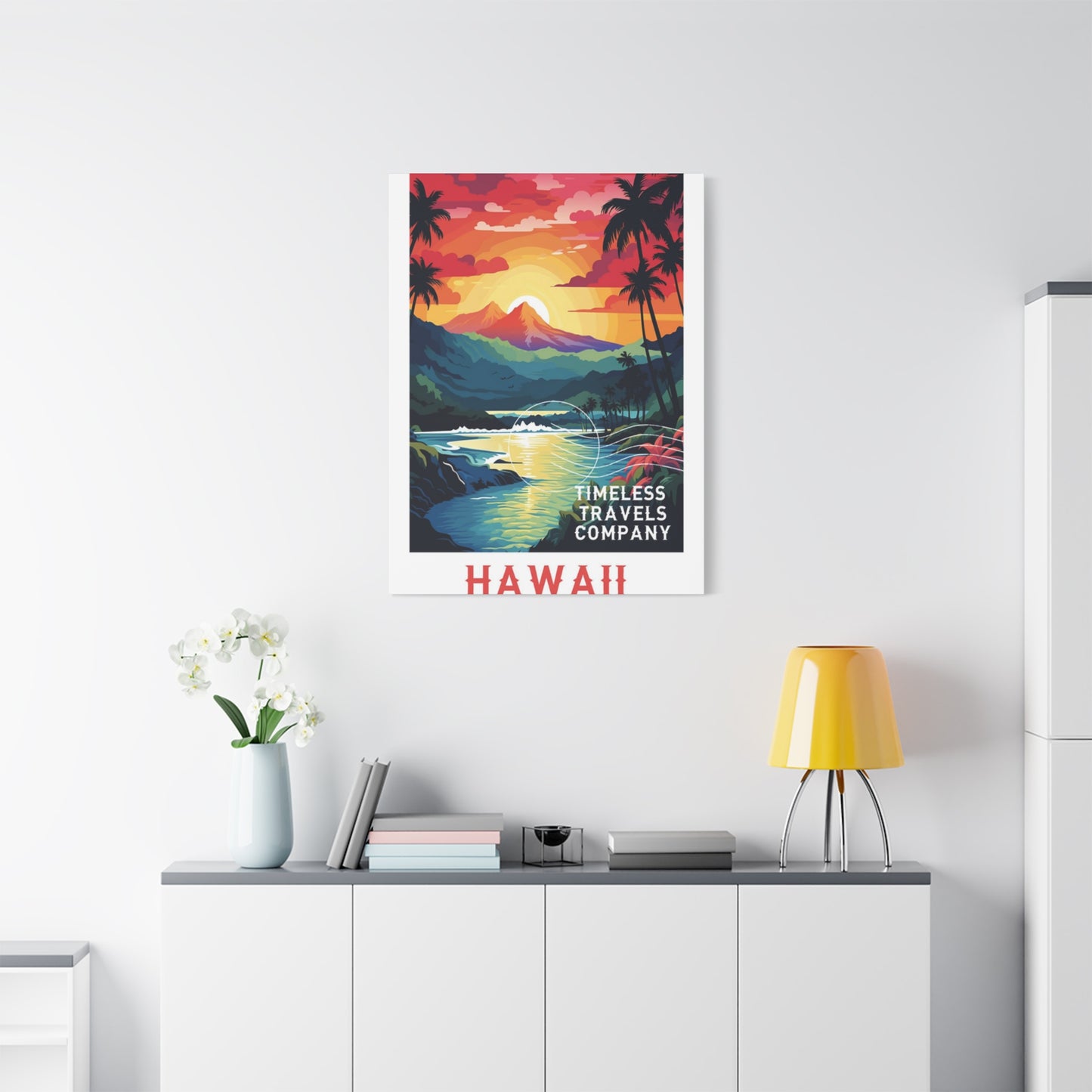 Hawaii Sunset Poster Wall Art & Canvas Prints