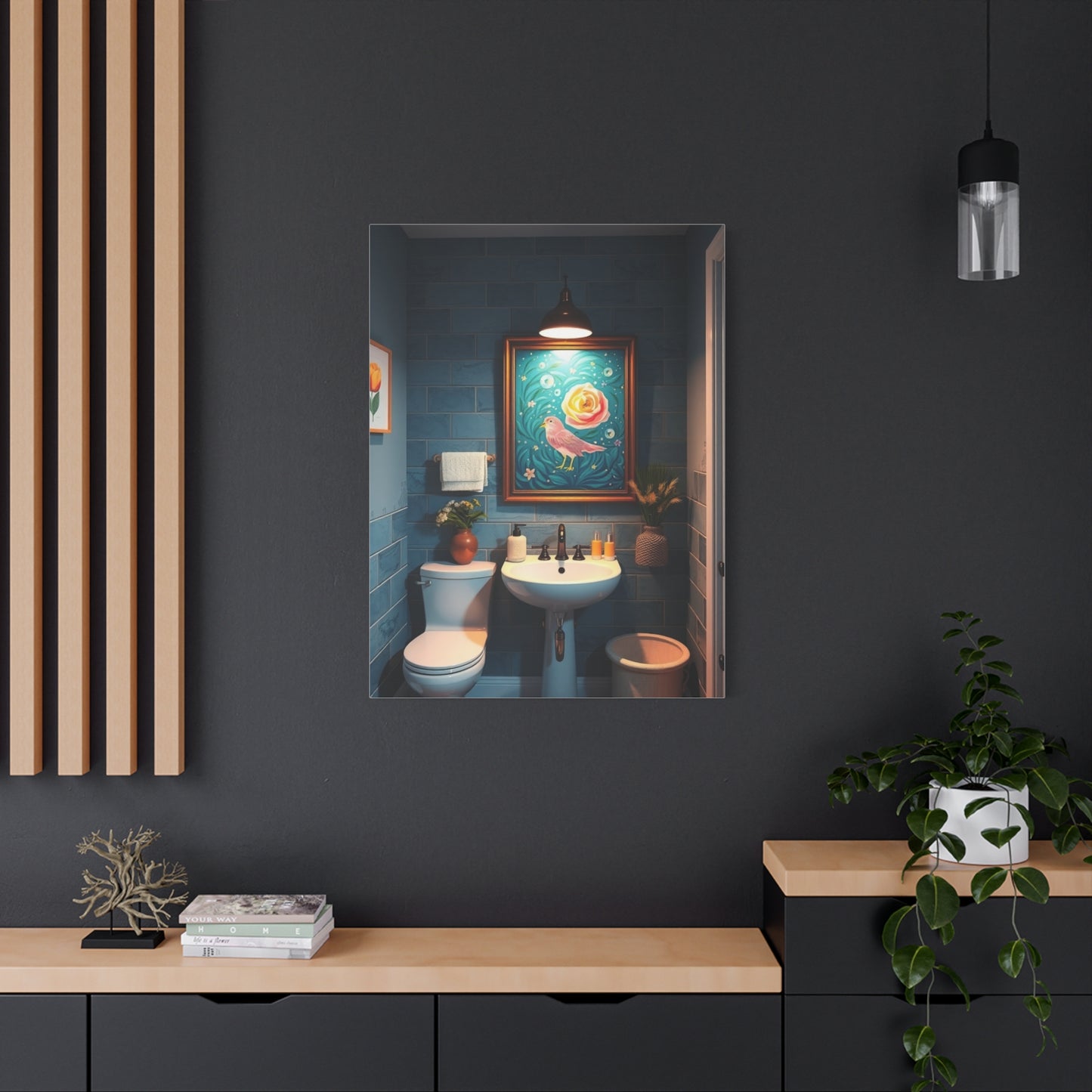 Kid’s Bathroom Art Canvas Art 2 Wall Art & Canvas Print