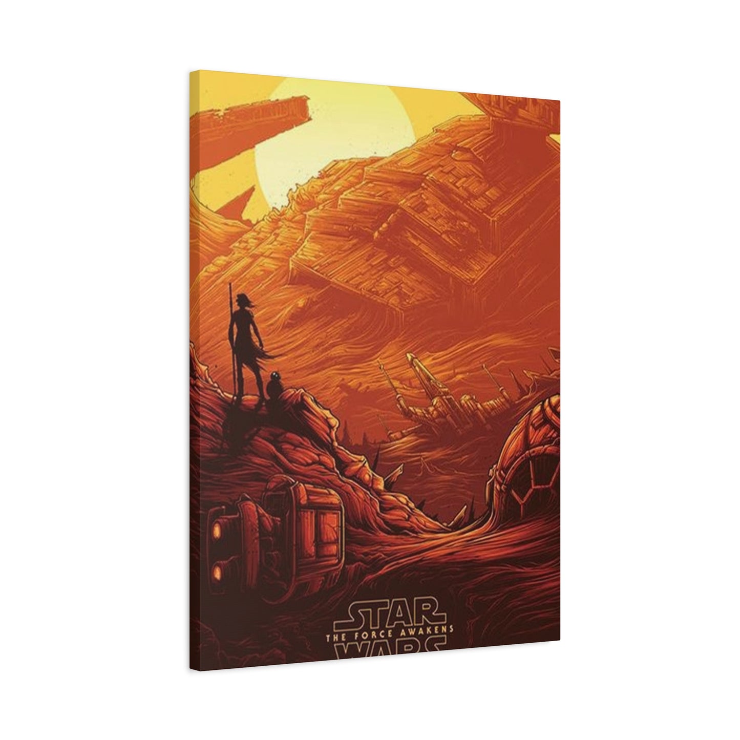 Star Wars The Force Awaken Wall Art & Canvas Prints