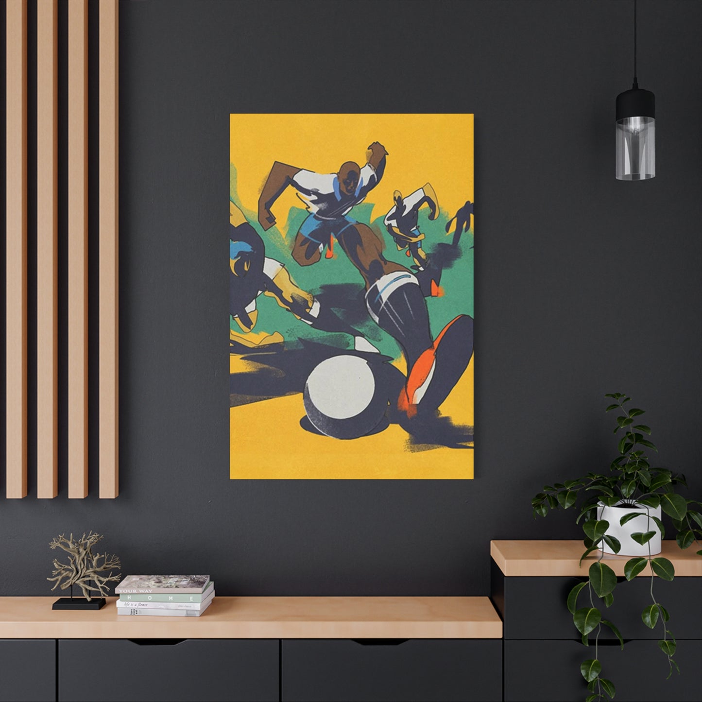 Soccer Animation Wall Art & Canvas Prints