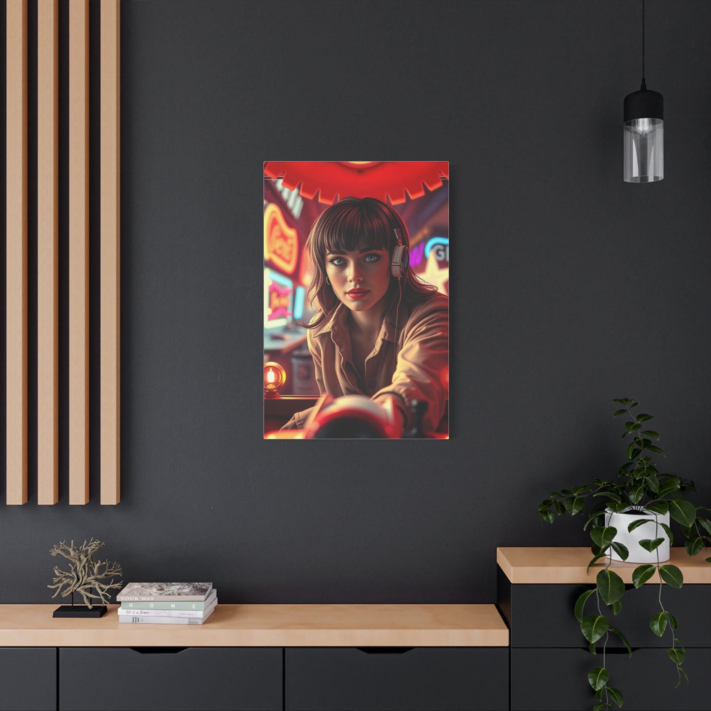 Vision 70’s Nostalgia Art Art Wall Art & Canvas Print