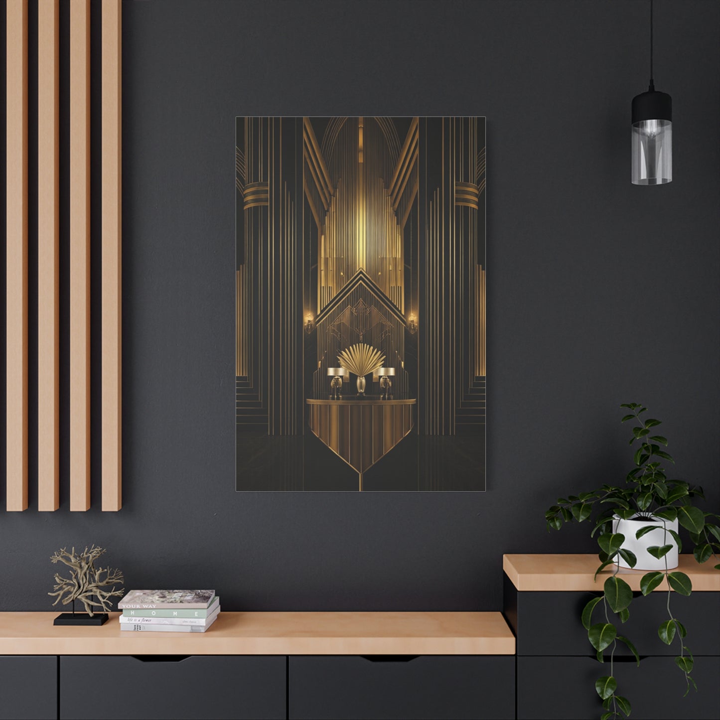 Deco Lobby Luxury Interior Wall Art & Canvas Prints