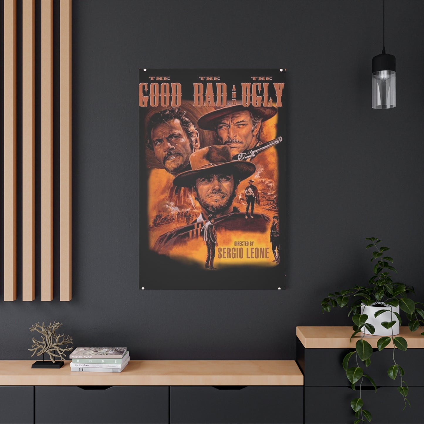 The Good, The Bad and The Ugly Movie Poster Wall Art & Canvas Prints