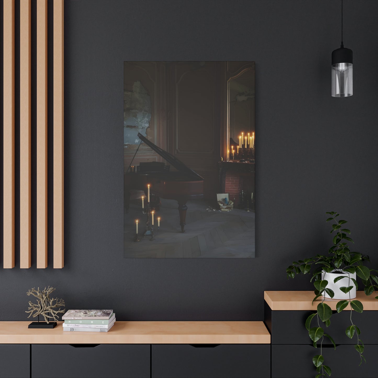 Candlelit Room Wall Art & Canvas Prints
