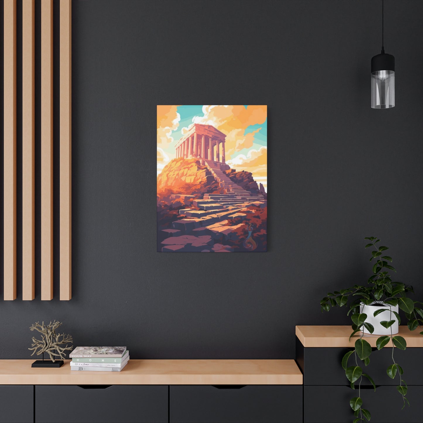Athens Painting Wall Art & Canvas Prints