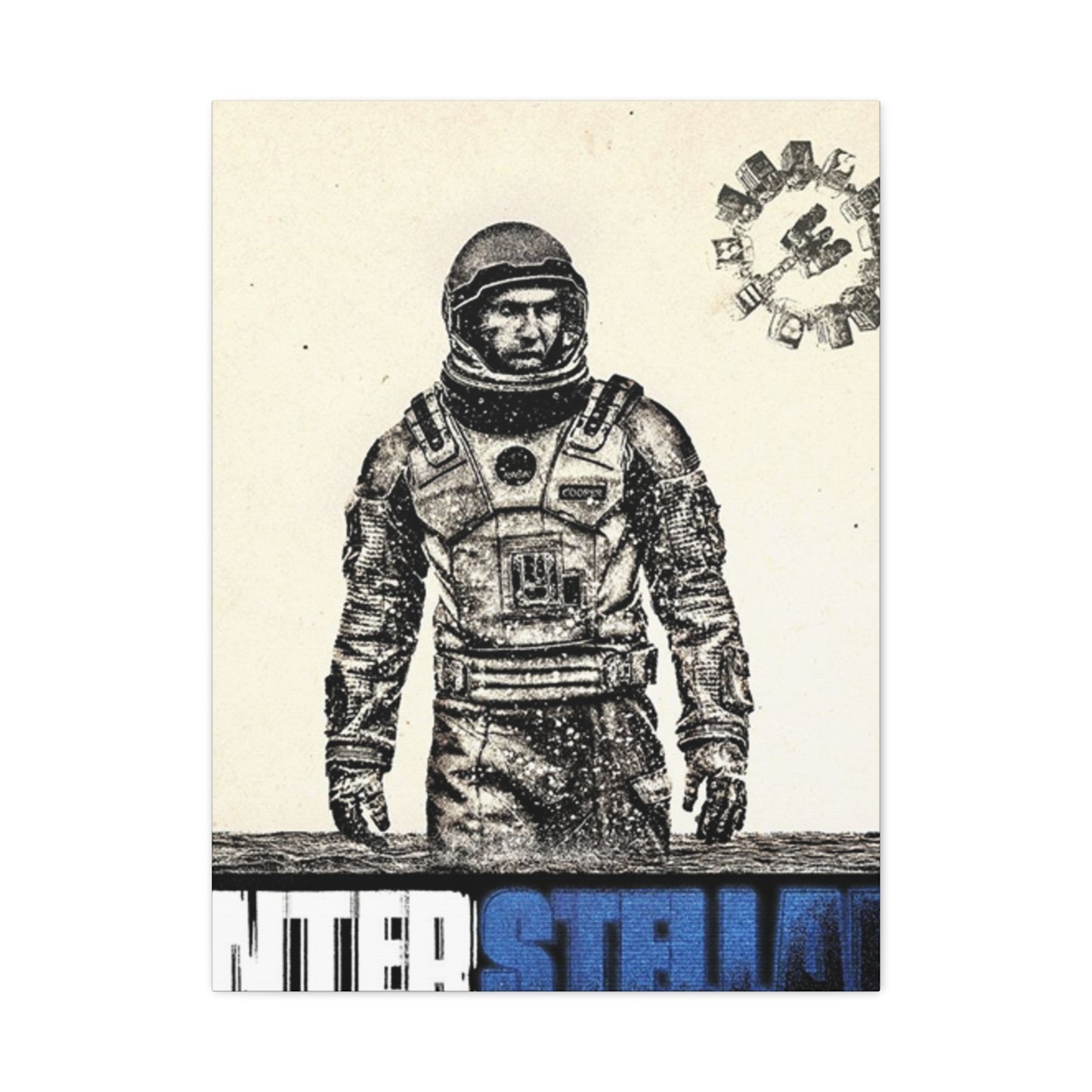 Interstellar Movie Poster Wall Art & Canvas Prints