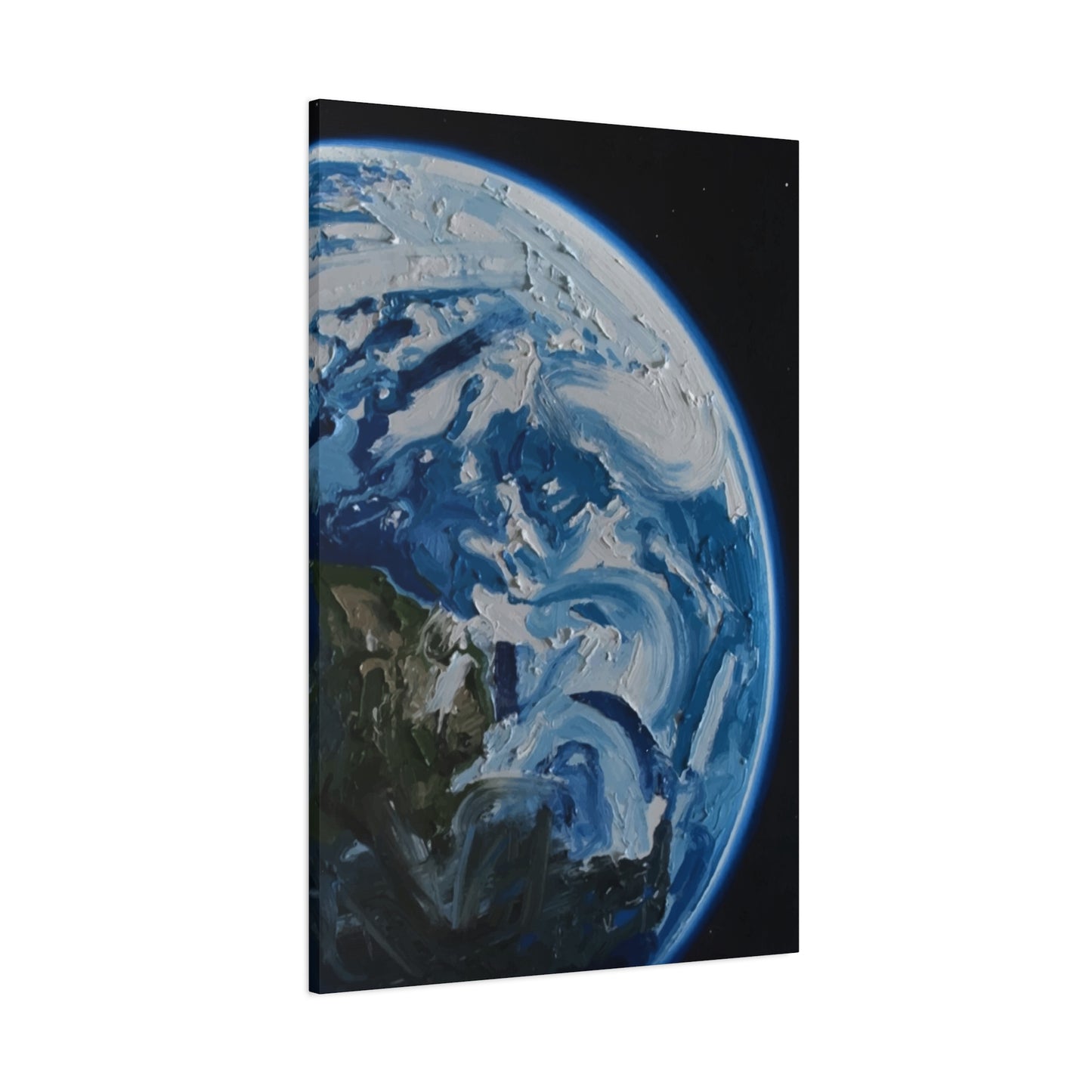 Earth 3d View Wall Art & Canvas Prints