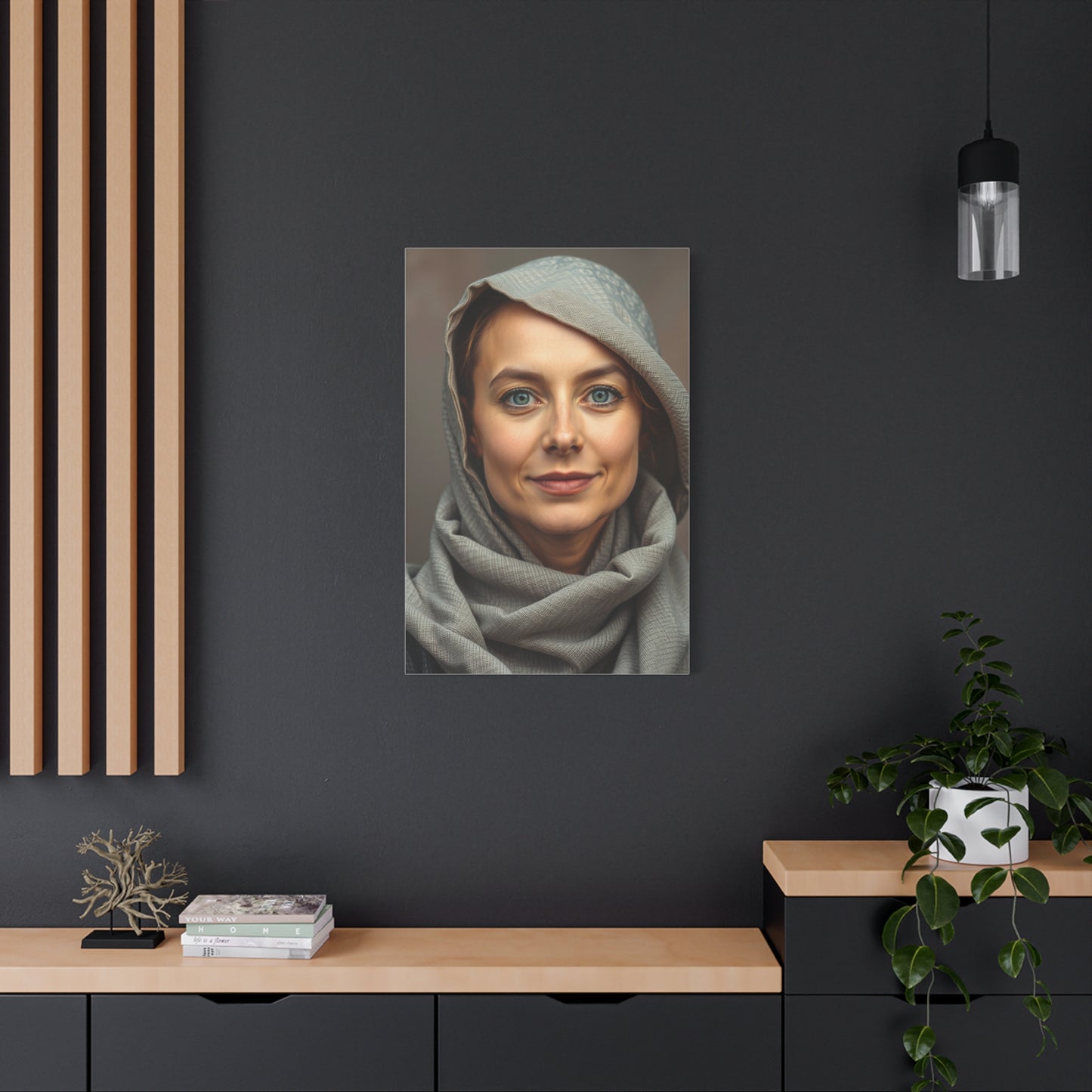 Collection Taupe, Linen, and Gray Art Art Wall Art & Canvas Print