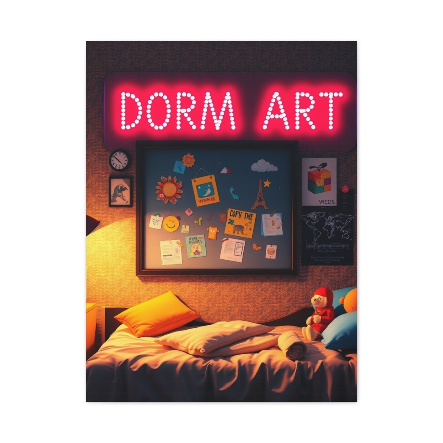 Dorm Room Art Canvas Art 5 Wall Art & Canvas Print