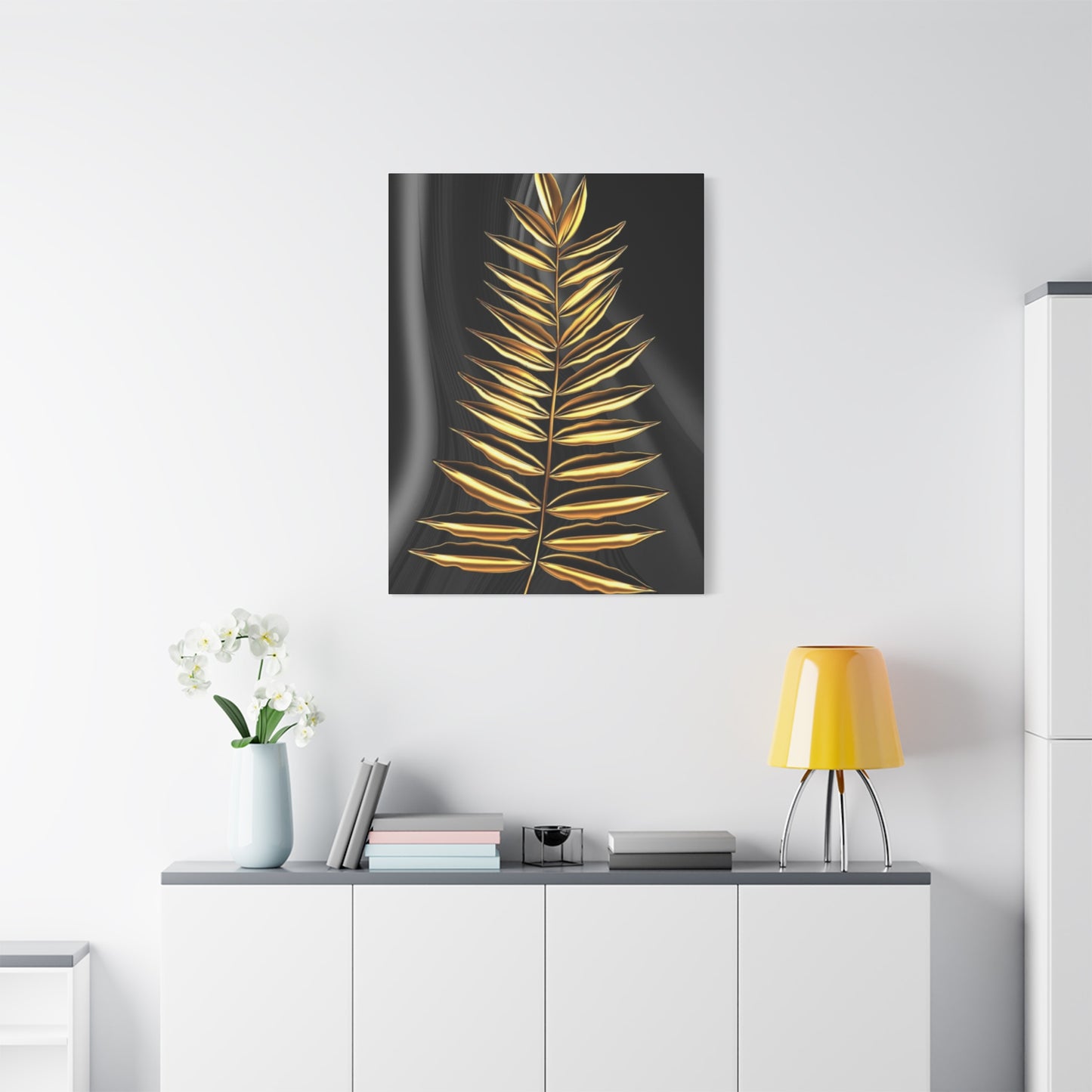 Golden Leaf Wall Art & Canvas Prints