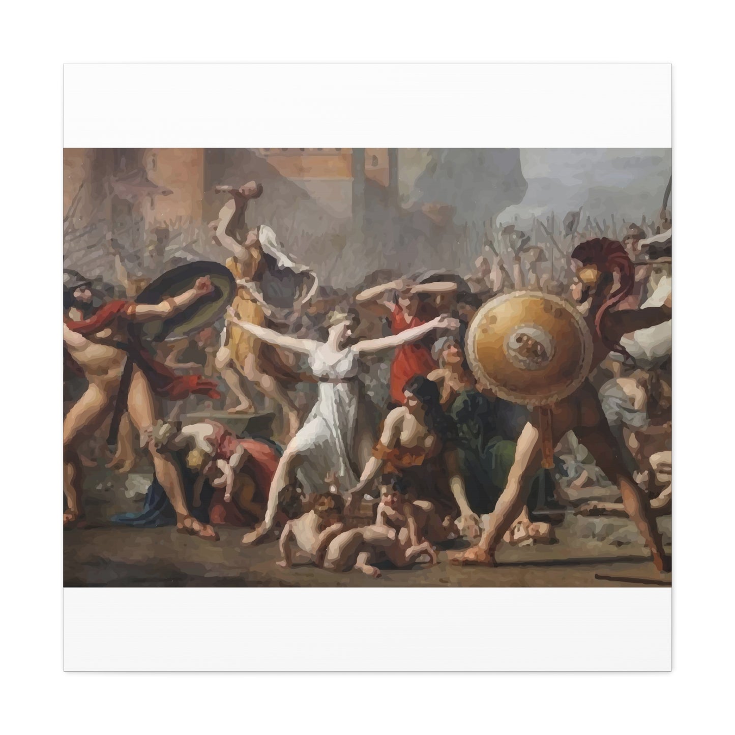 Ancient War Scene Wall Art & Canvas Prints