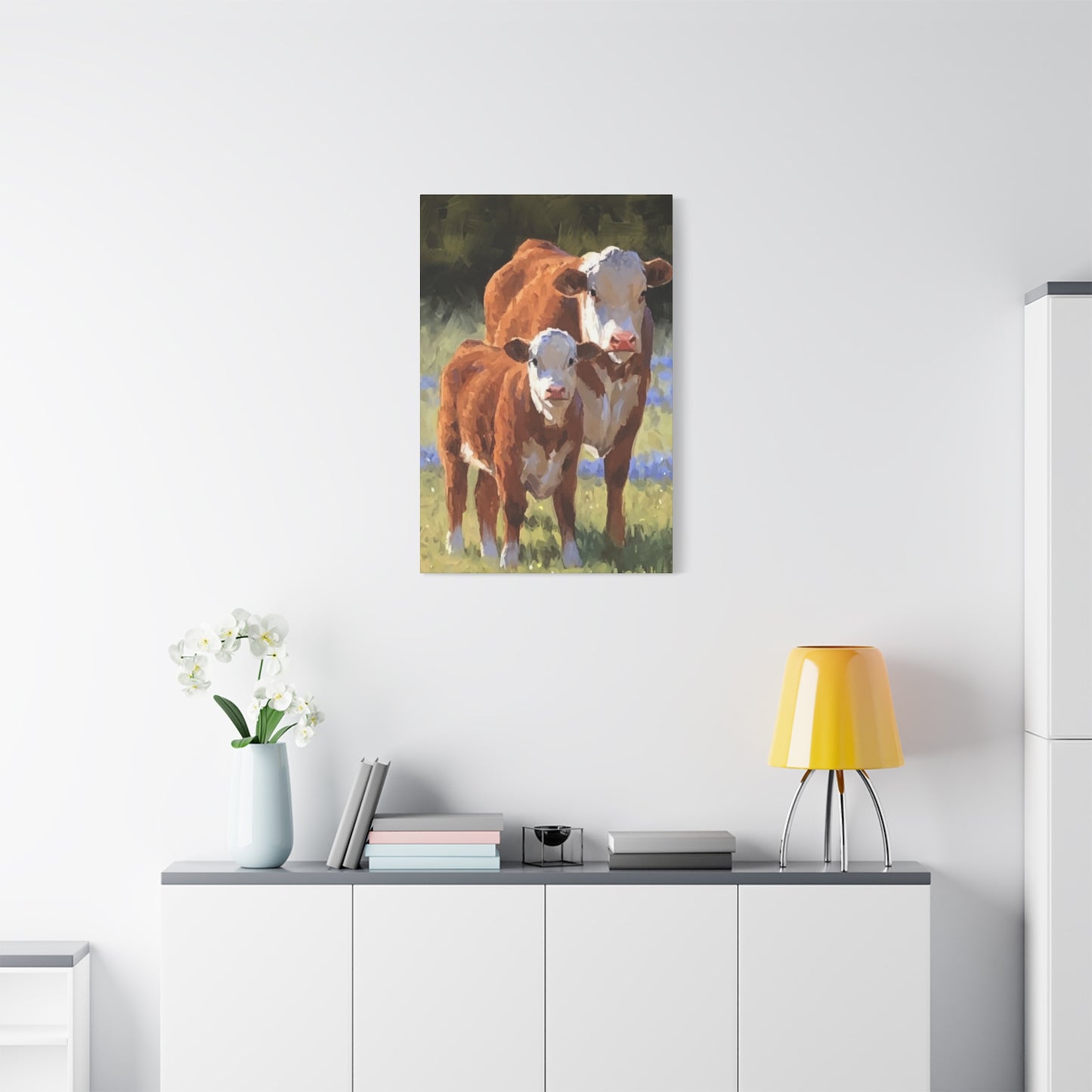 Beautiful Cow Wall Art & Canvas Prints