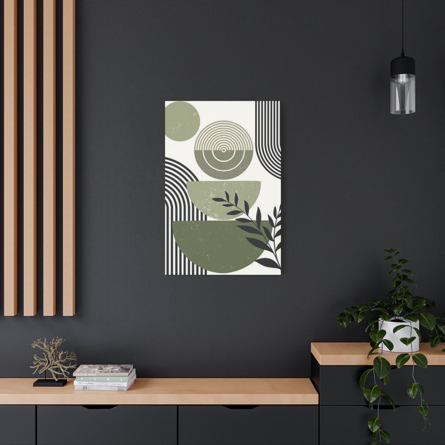 Abstract Shapes Painting Wall Art & Canvas Prints