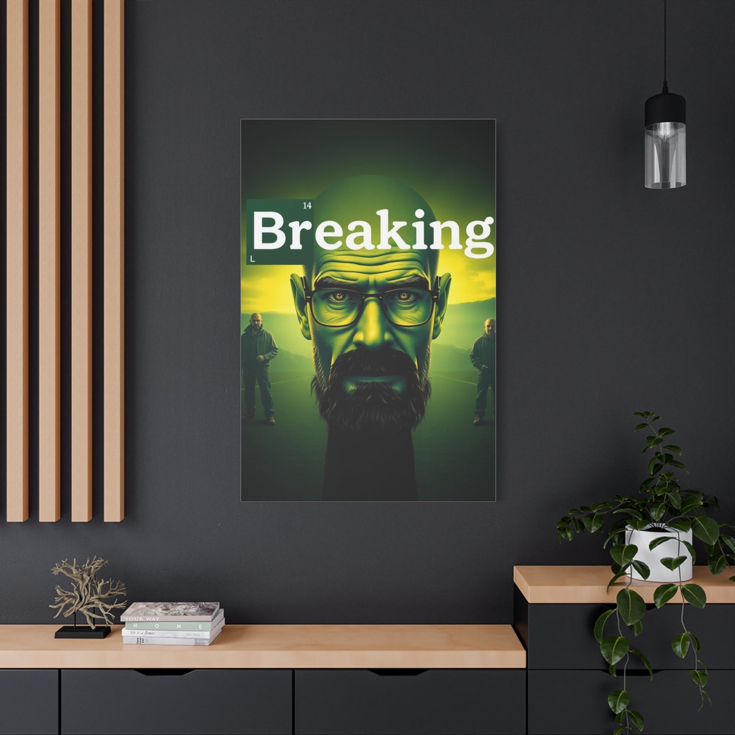 Supreme Breaking Bad Art Wall Art & Canvas Print