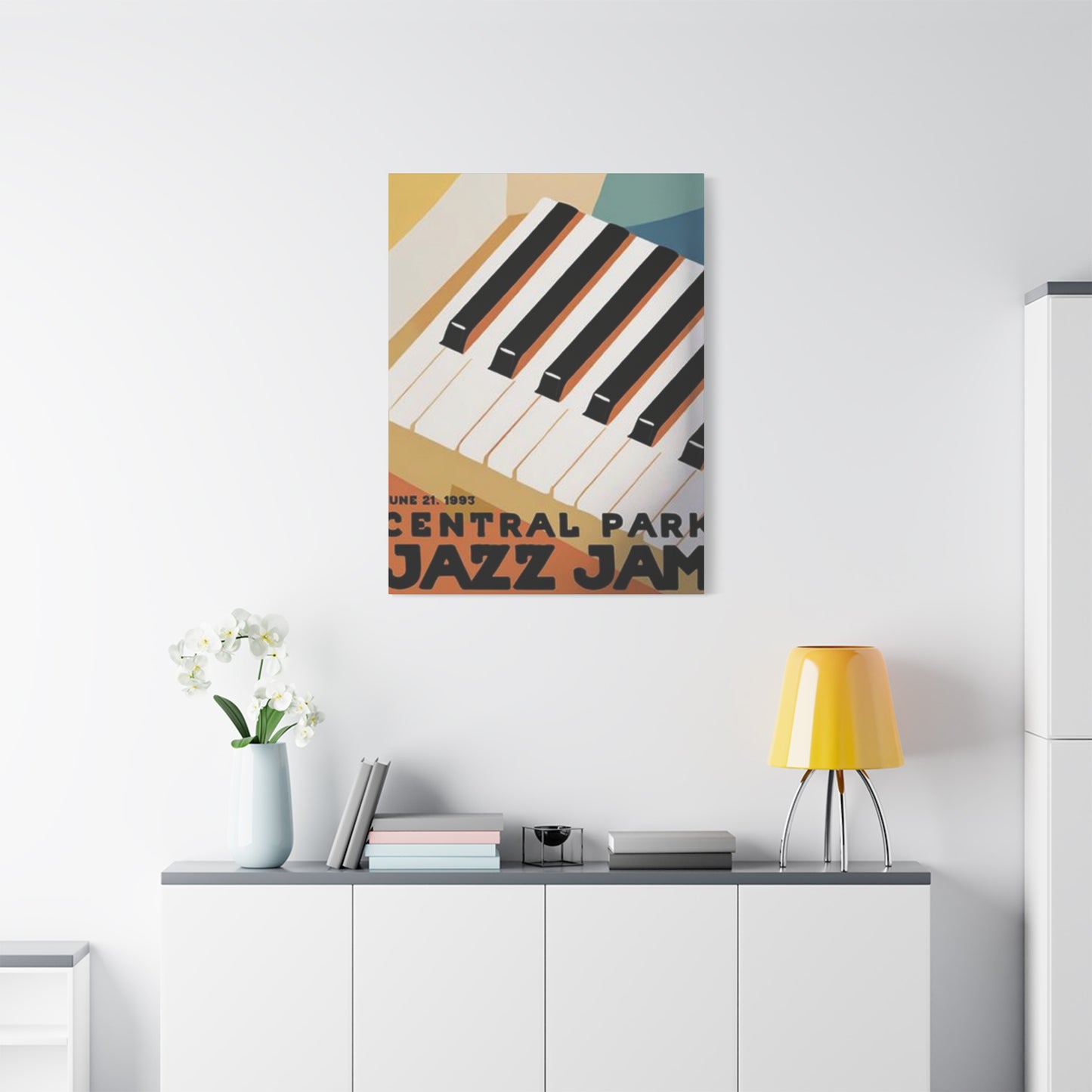Central Park Jazz Jam Wall Art & Canvas Prints