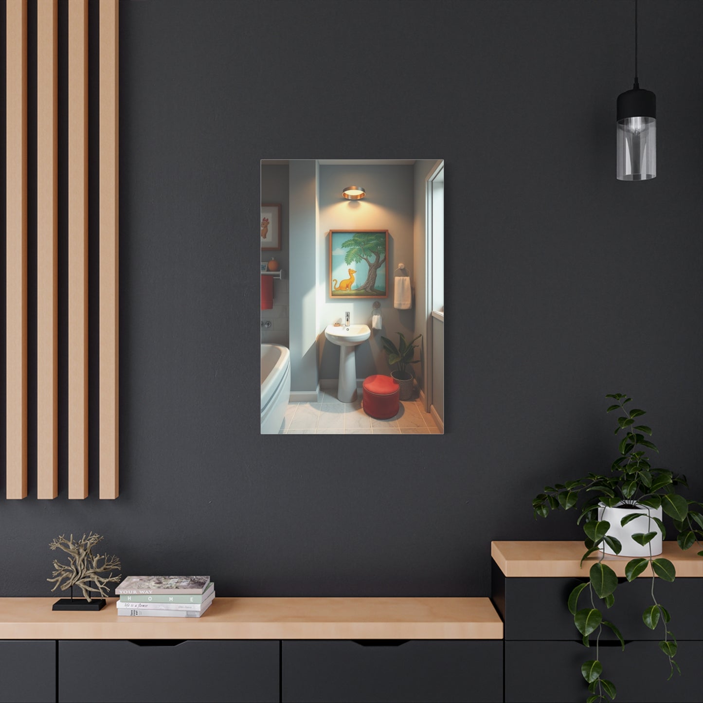 Kid’s Bathroom Art Canvas Art 3 Wall Art & Canvas Print