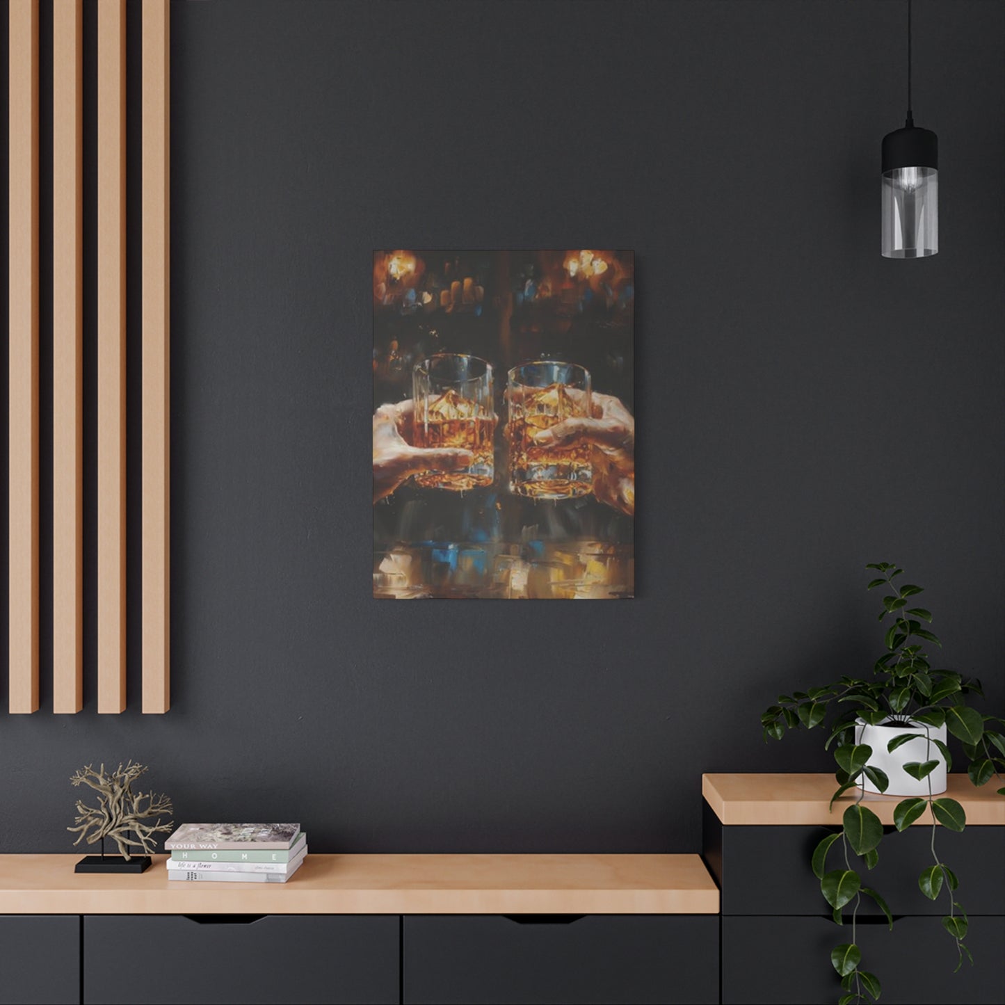 Whiskey Cheers Wall Art & Canvas Prints