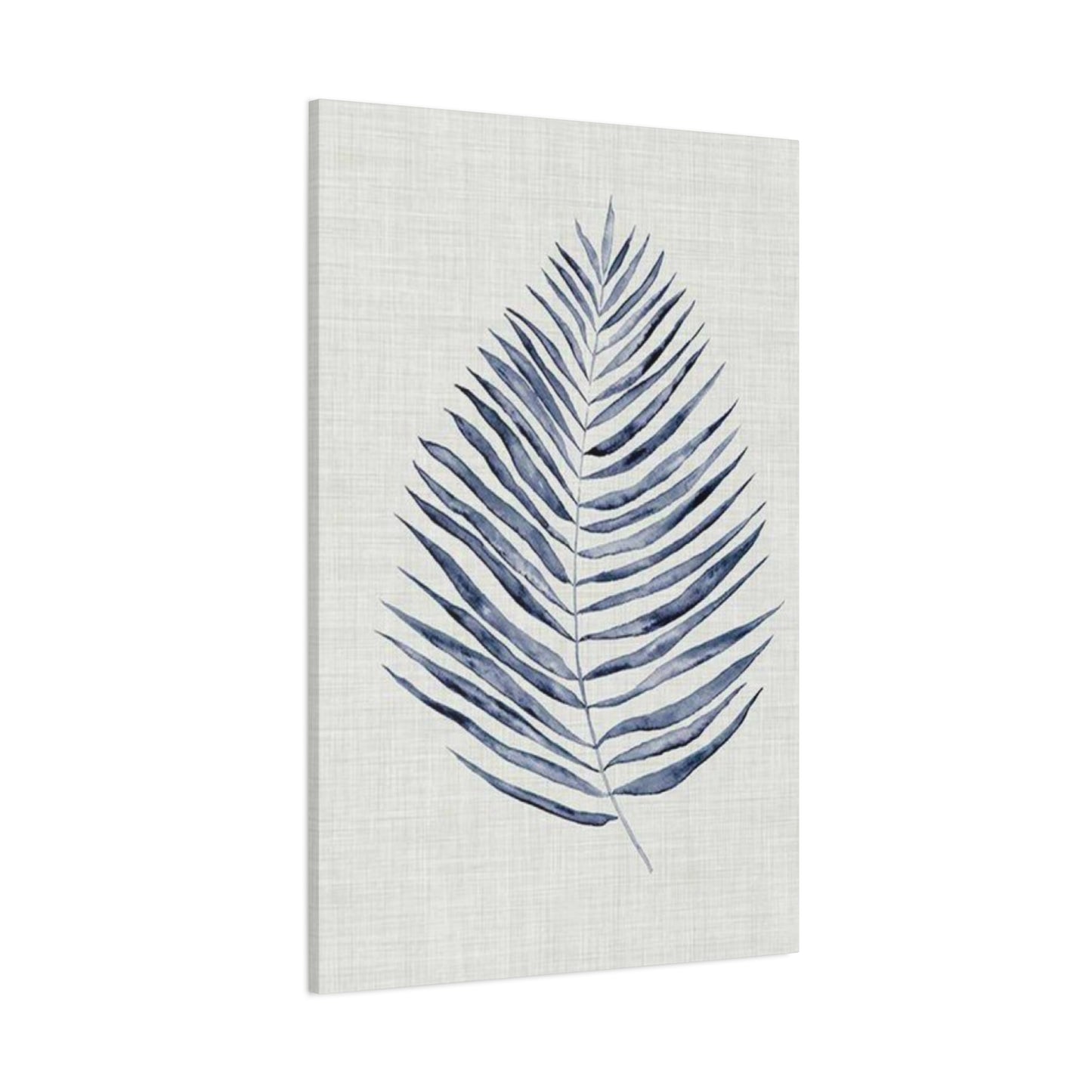 Blue Leaf Entryway Wall Art & Canvas Prints