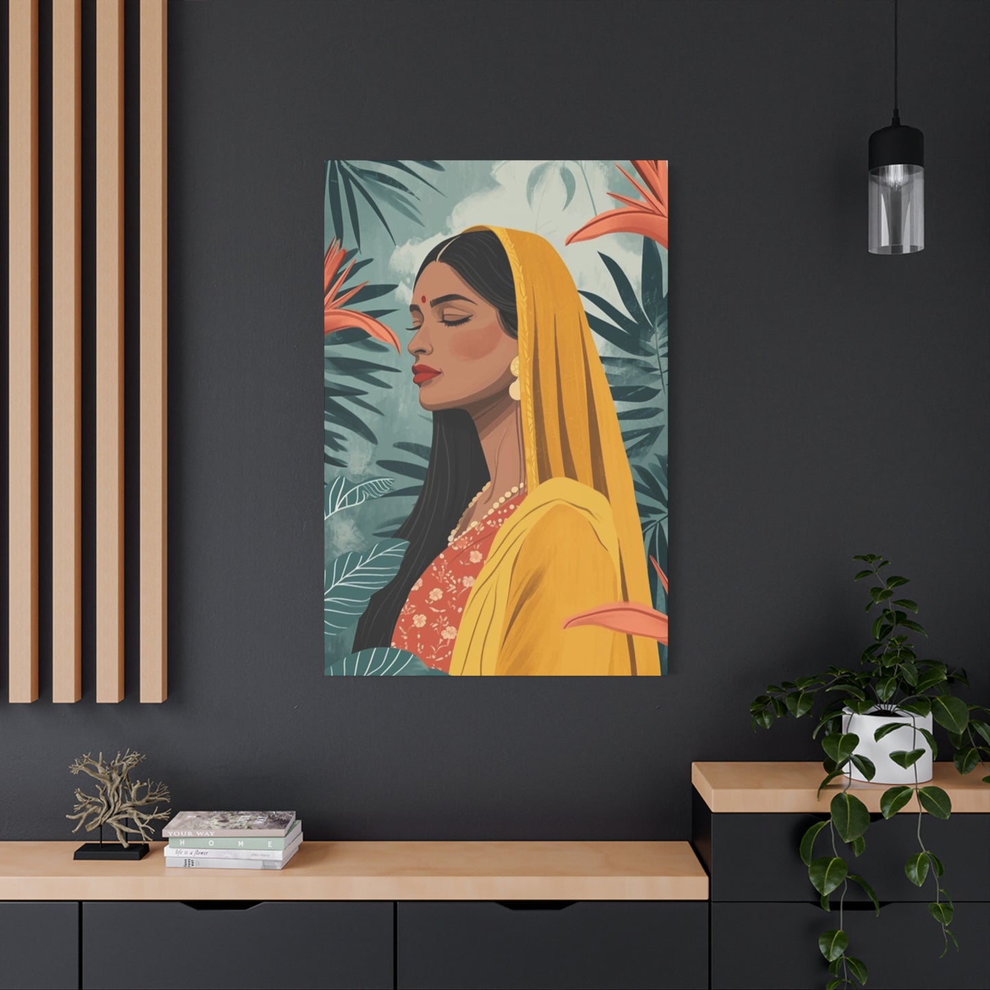 Indian Girl Wall Art & Canvas Prints