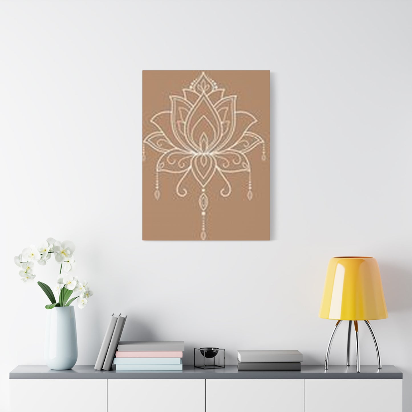 Mandala Buddha Lotus Poster Wall Art & Canvas Prints