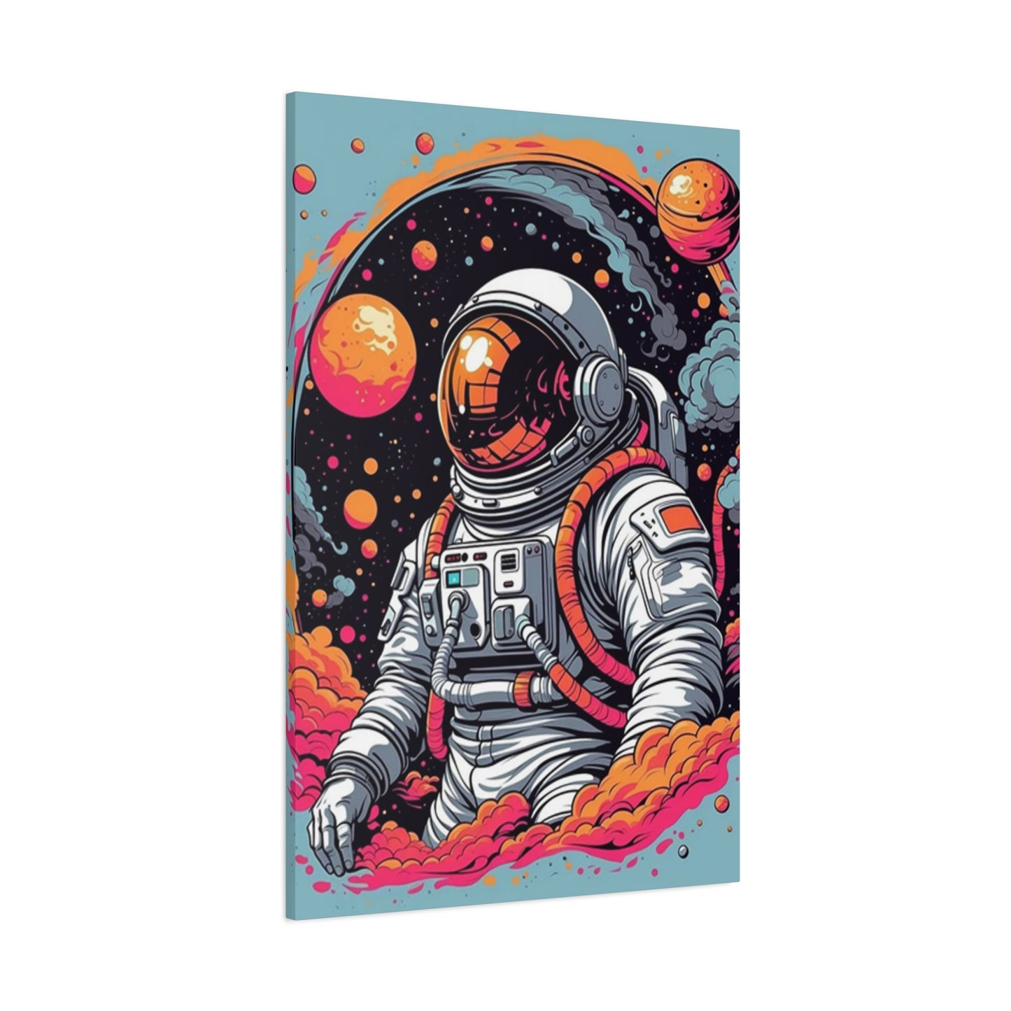 Abstract Astronaut Poster Wall Art & Canvas Prints