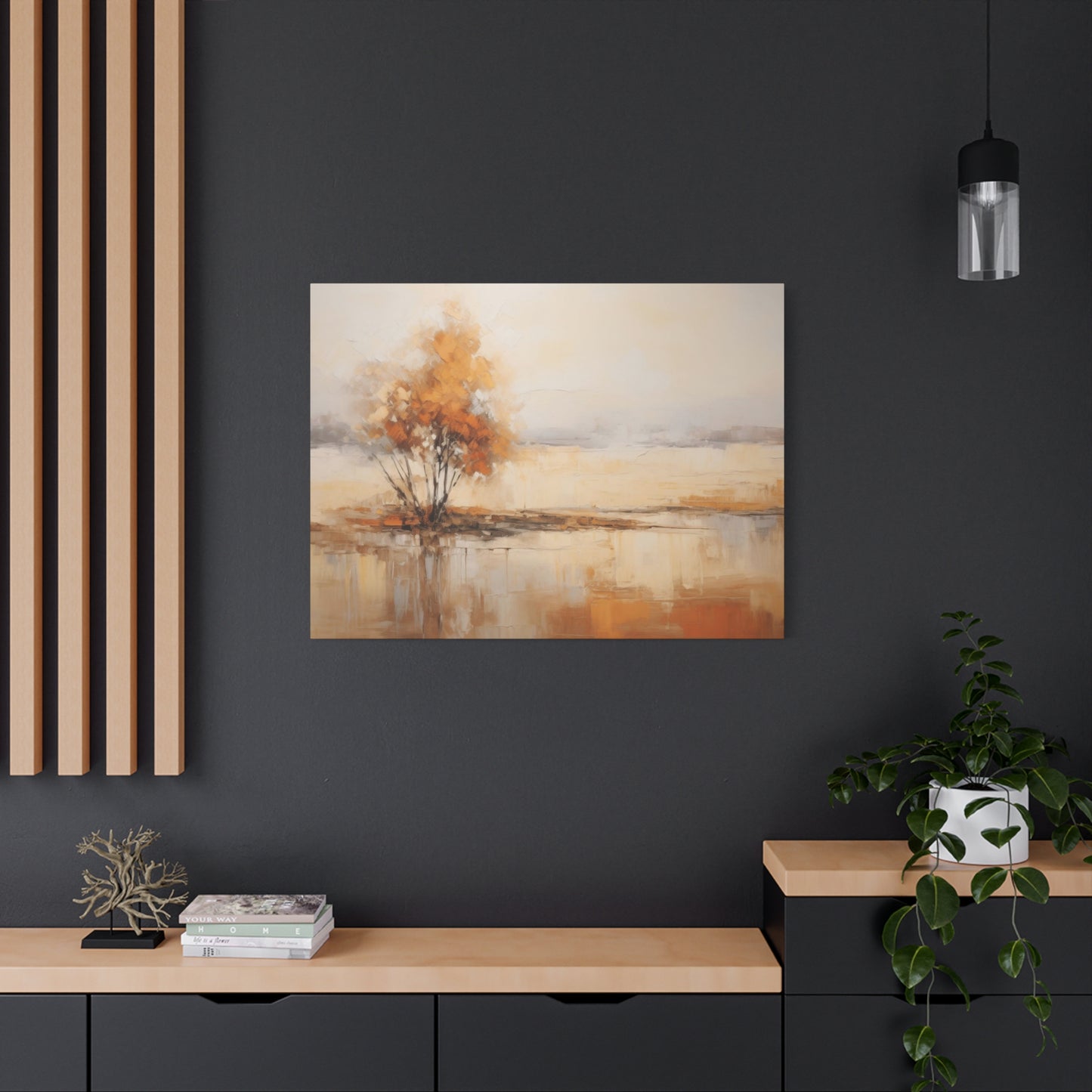 Tree Savanna Earthy Tones Wall Art & Canvas Prints