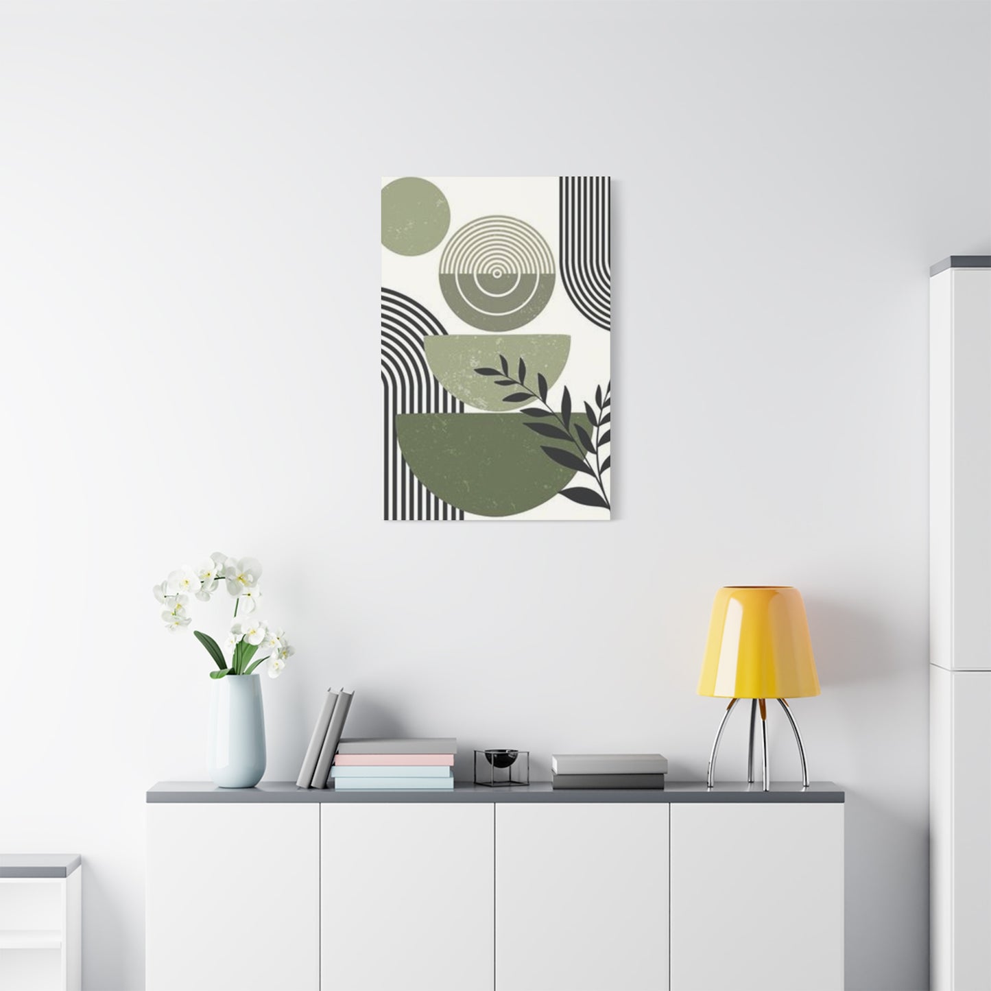 Abstract Shapes Painting Wall Art & Canvas Prints