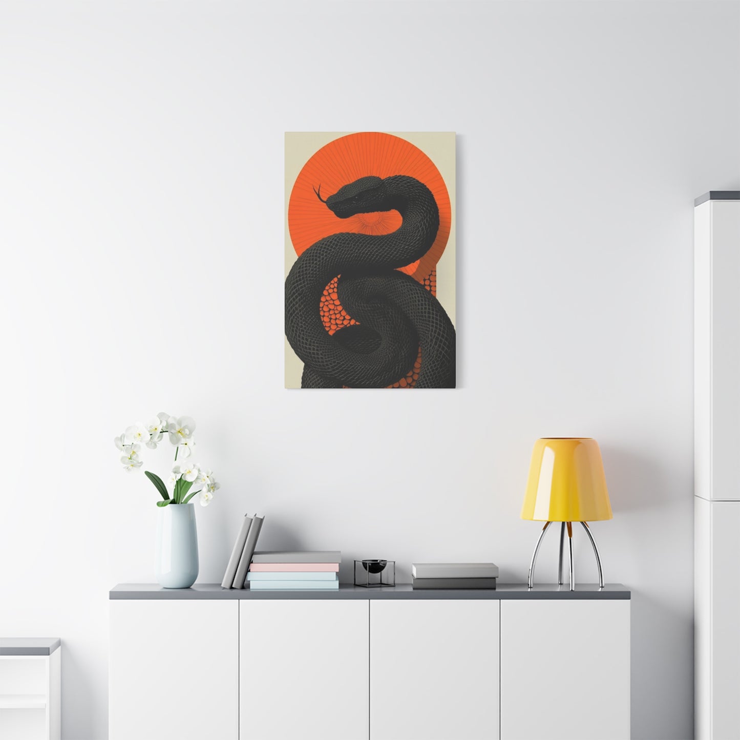 Black Snake Wall Art & Canvas Prints