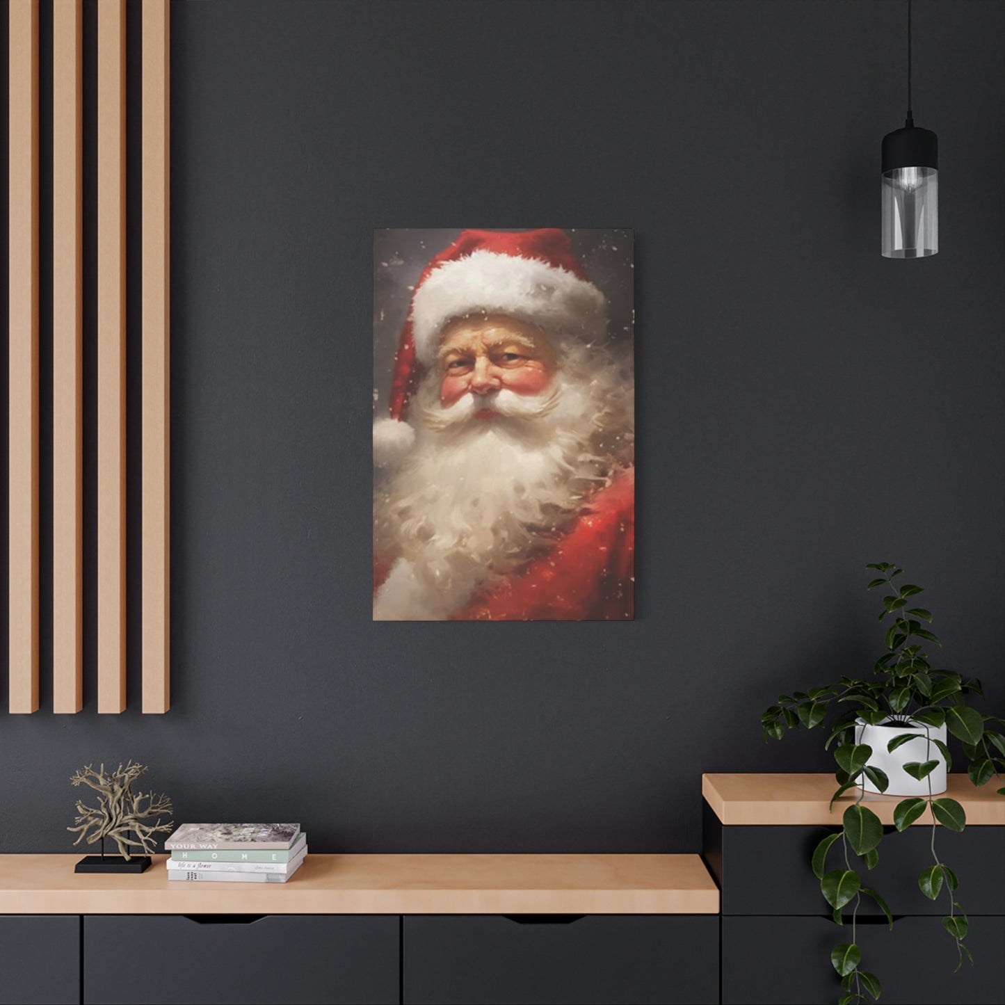 Santa Claus Portrait Wall Art & Canvas Prints