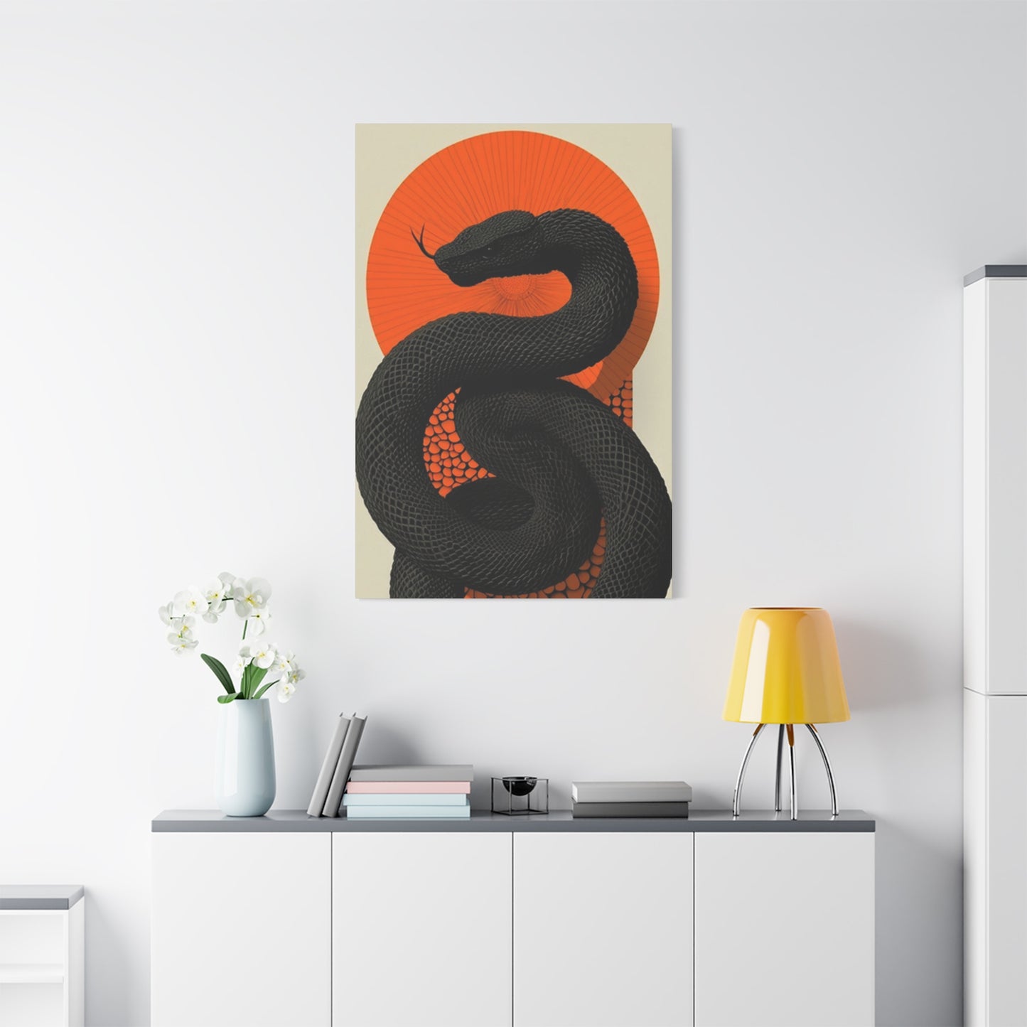 Black Snake Wall Art & Canvas Prints