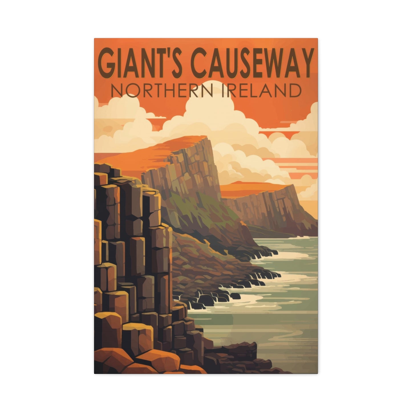 Giants Causeway Northern Ireland Wall Art & Canvas Prints