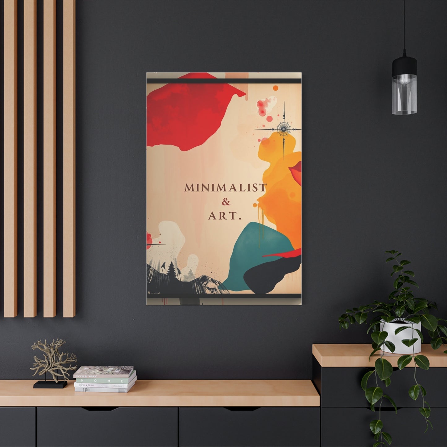 Serene Essence Canvas