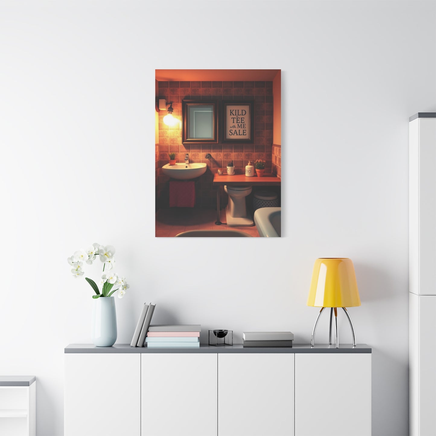 Kid’s Bathroom Art Canvas Art 4 Wall Art & Canvas Print