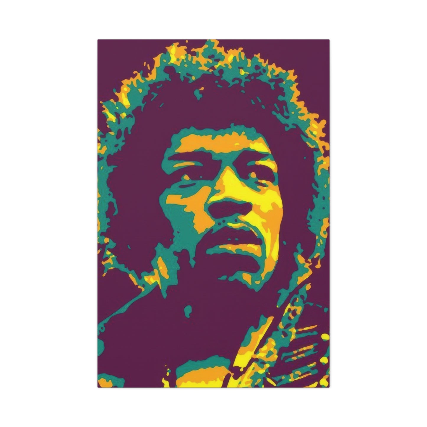 Jimi Hendrix 5 Wall Art & Canvas Prints
