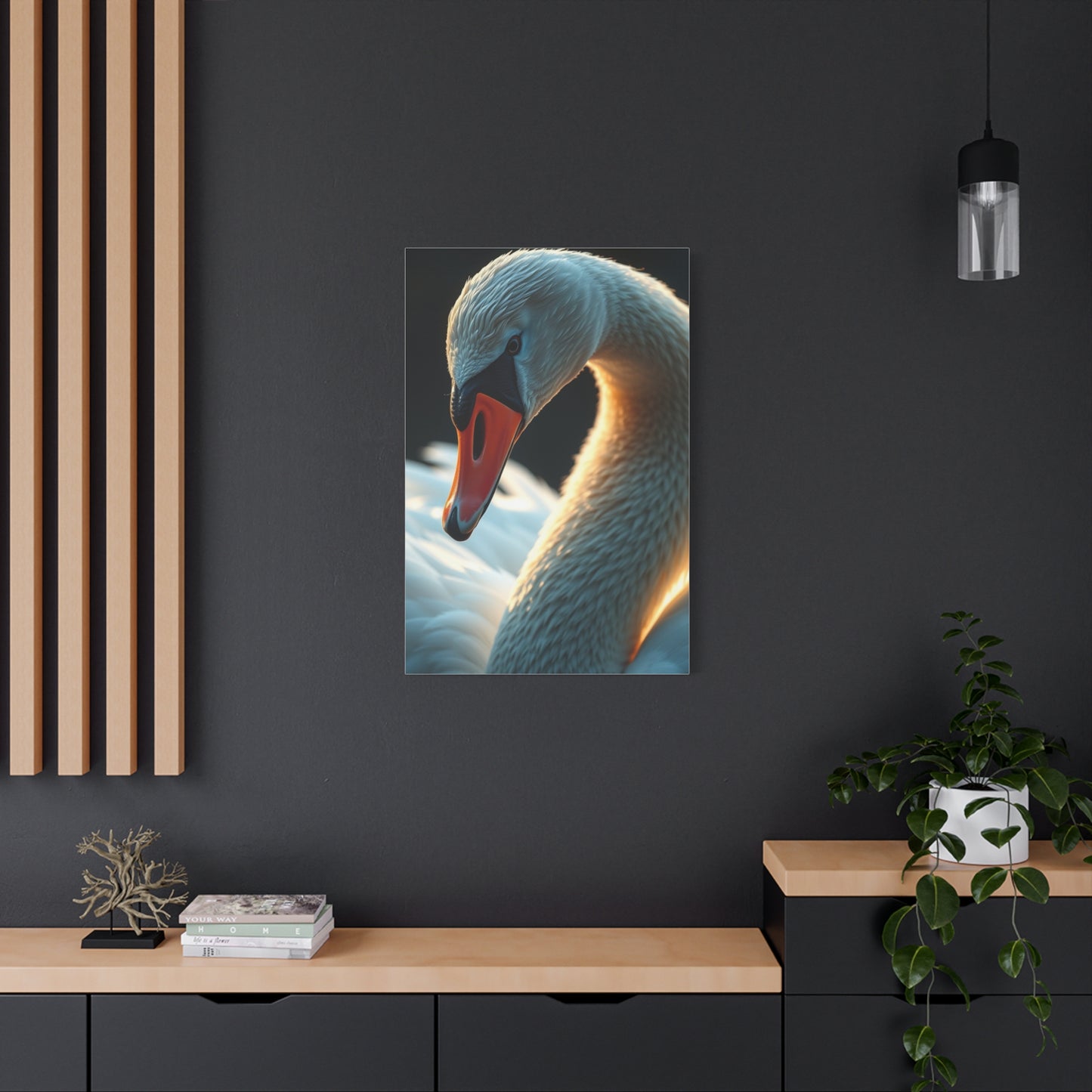 Supreme Swan Art Collection Wall Art & Canvas Print